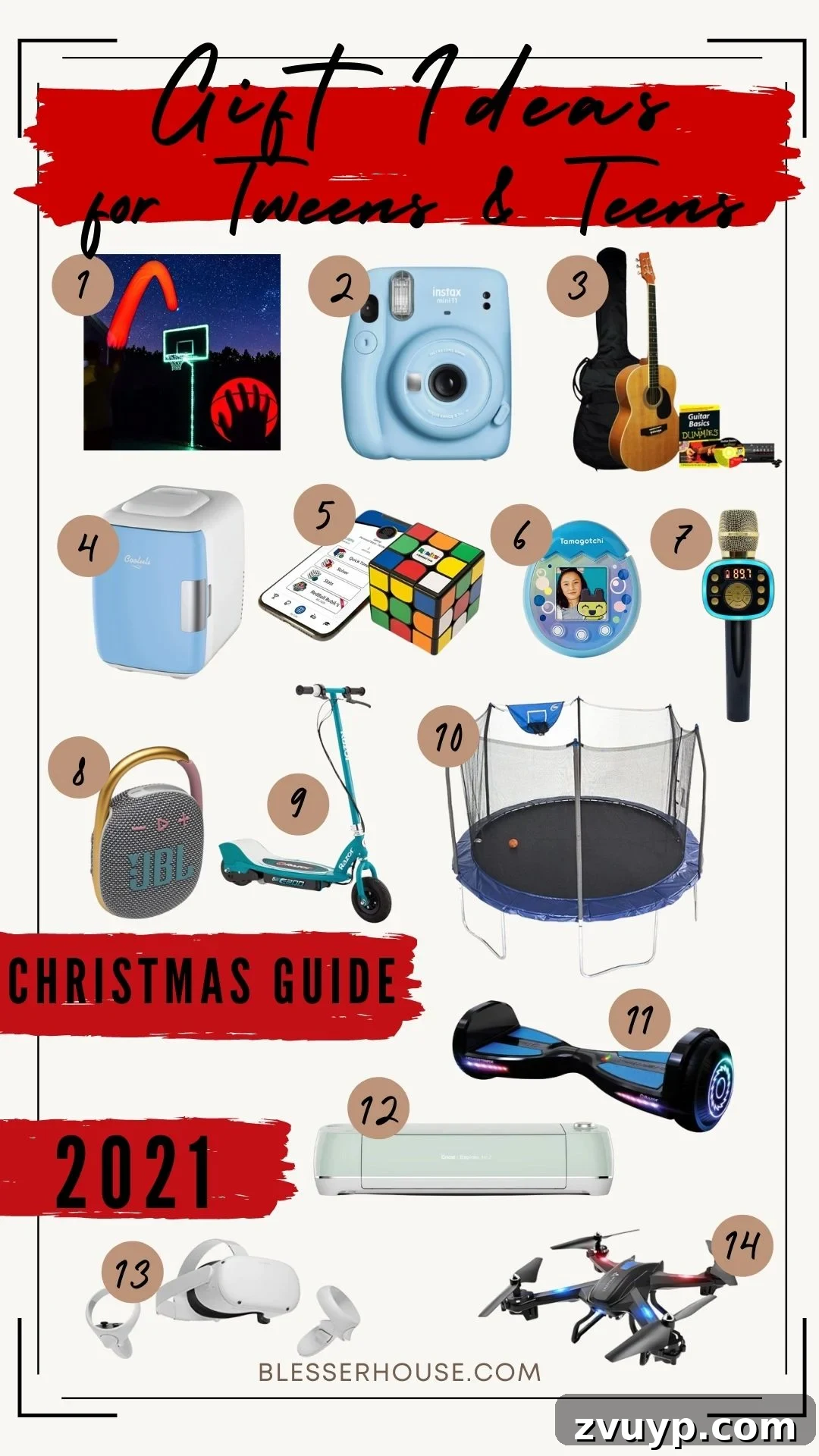 The Ultimate 2021 Christmas Gift Guide for Teens and Tweens 3 Diverse and exciting gift ideas for teens and pre-teens, spanning tech, hobbies, and outdoor fun.