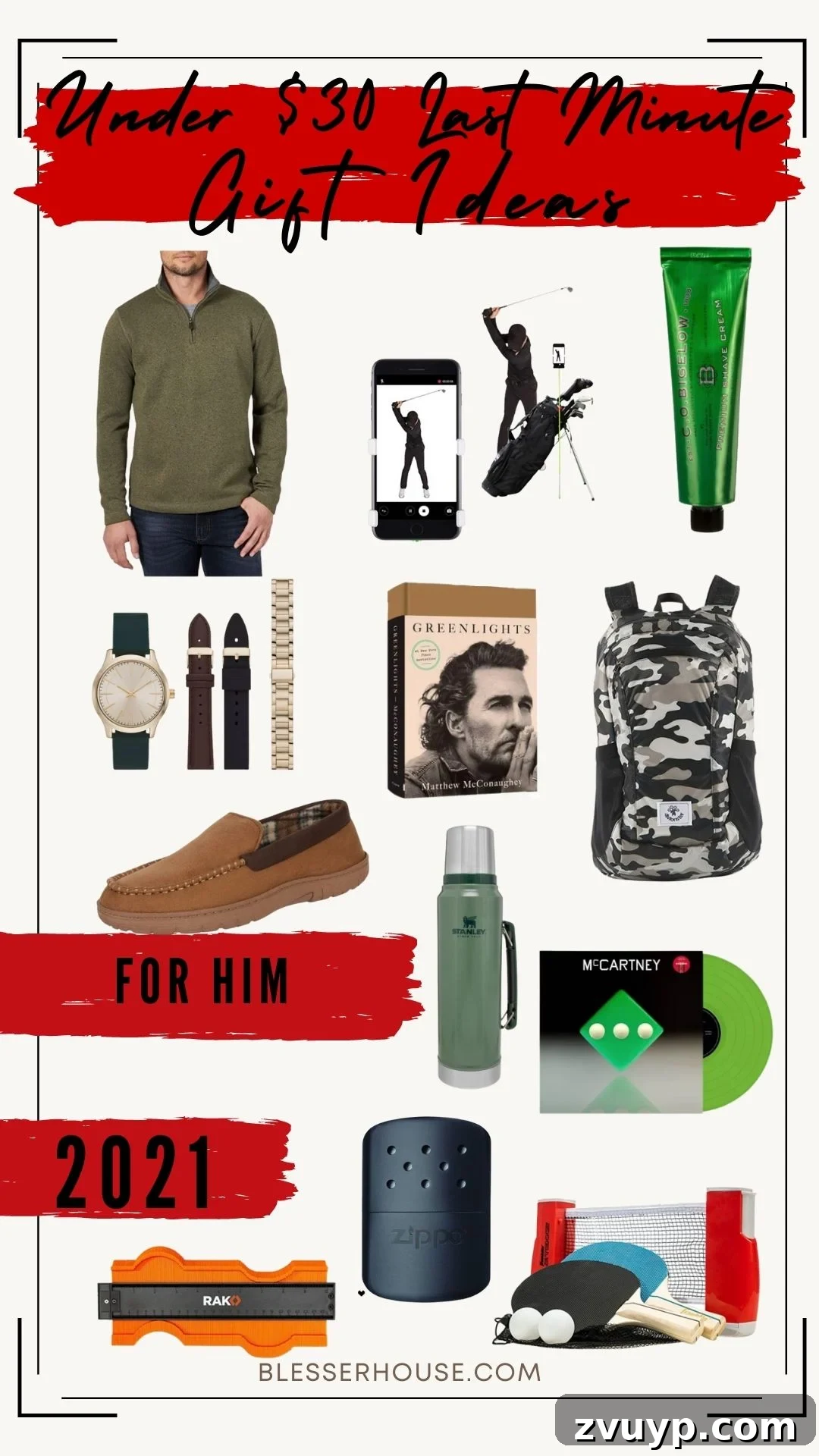 Last-Minute Lifesavers Under $30 4 last minute gift ideas for him under $30 with fast shipping