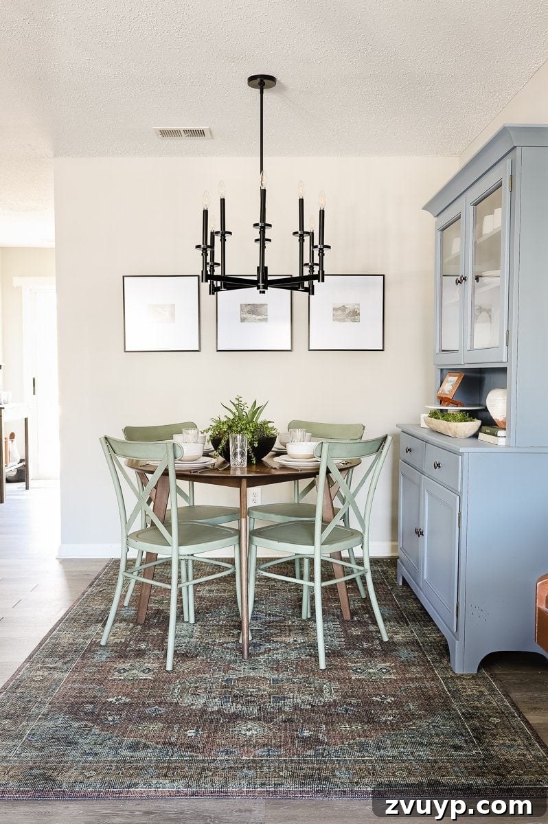 7 Instant Makeovers for Your Dining Nook 11 modern eclectic dining nook