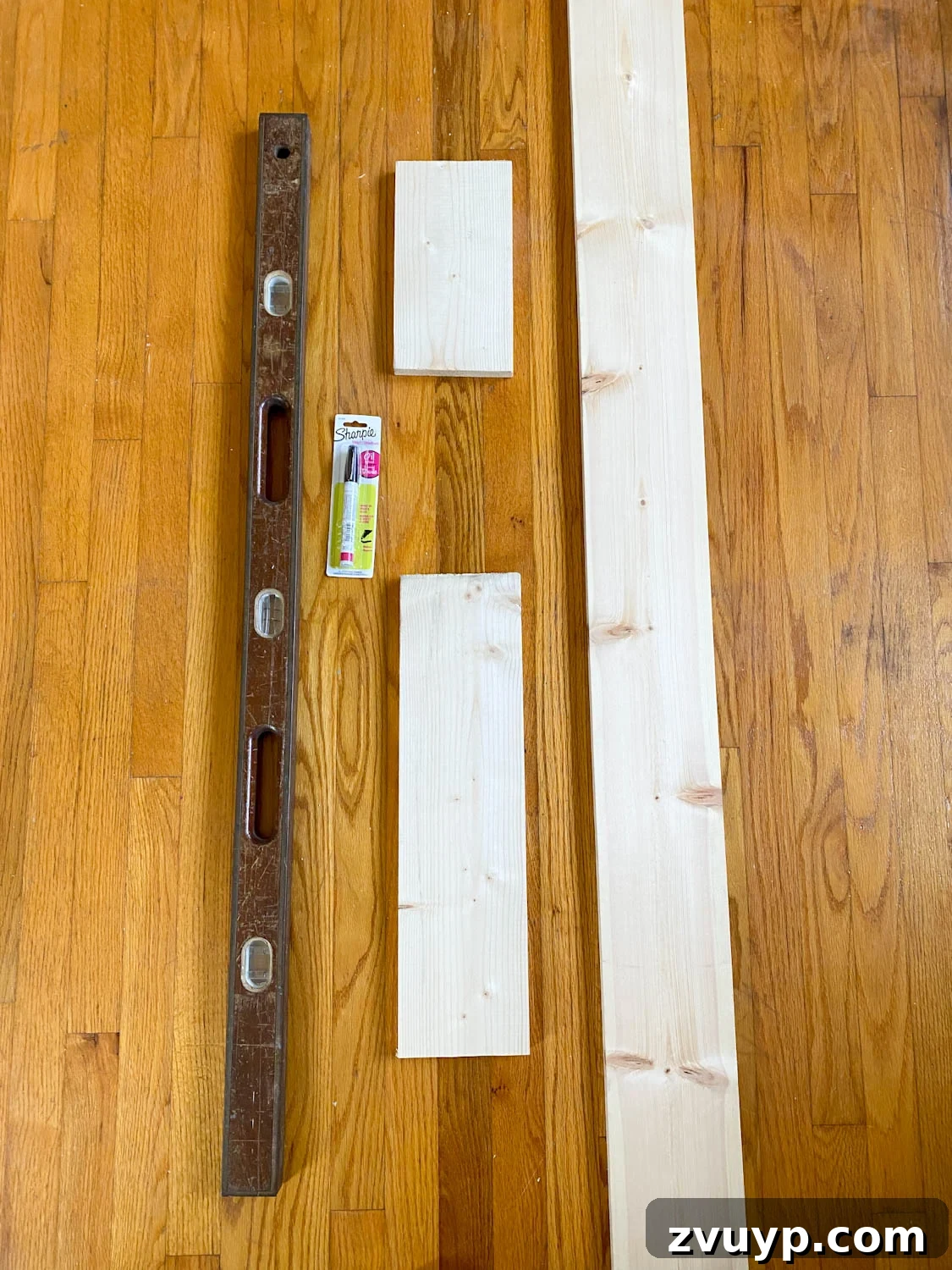 DIY Faux Wall Planks Whole Room Makeover for 20 Dollars 5 faux planking supplies