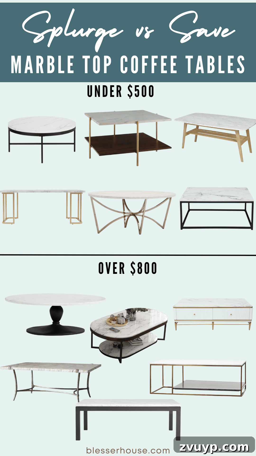 Our Secondhand Marble Coffee Table Gem & Marble Table Inspiration 9 marble top coffee tables splurge vs save
