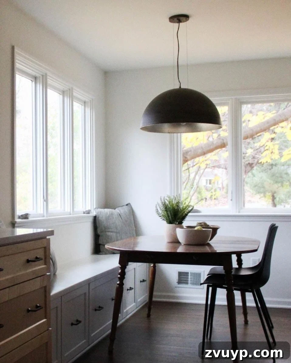 Phase One Kitchen Refresh: Charming Breakfast Nook Inspiration 12 minimalist breakfast nook idea