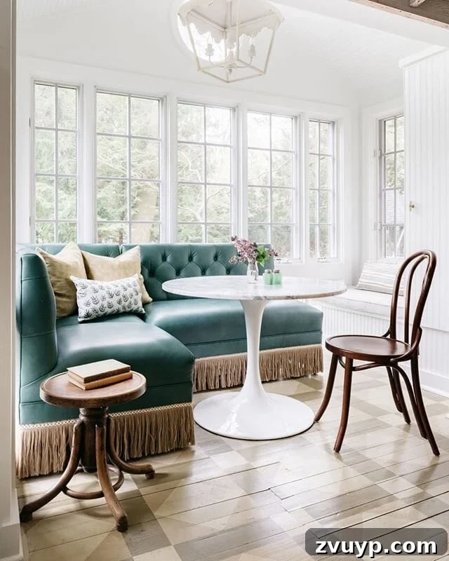 Phase One Kitchen Refresh: Charming Breakfast Nook Inspiration 4 Upcycle a Restaurant Booth for a Breakfast Nook Banquette