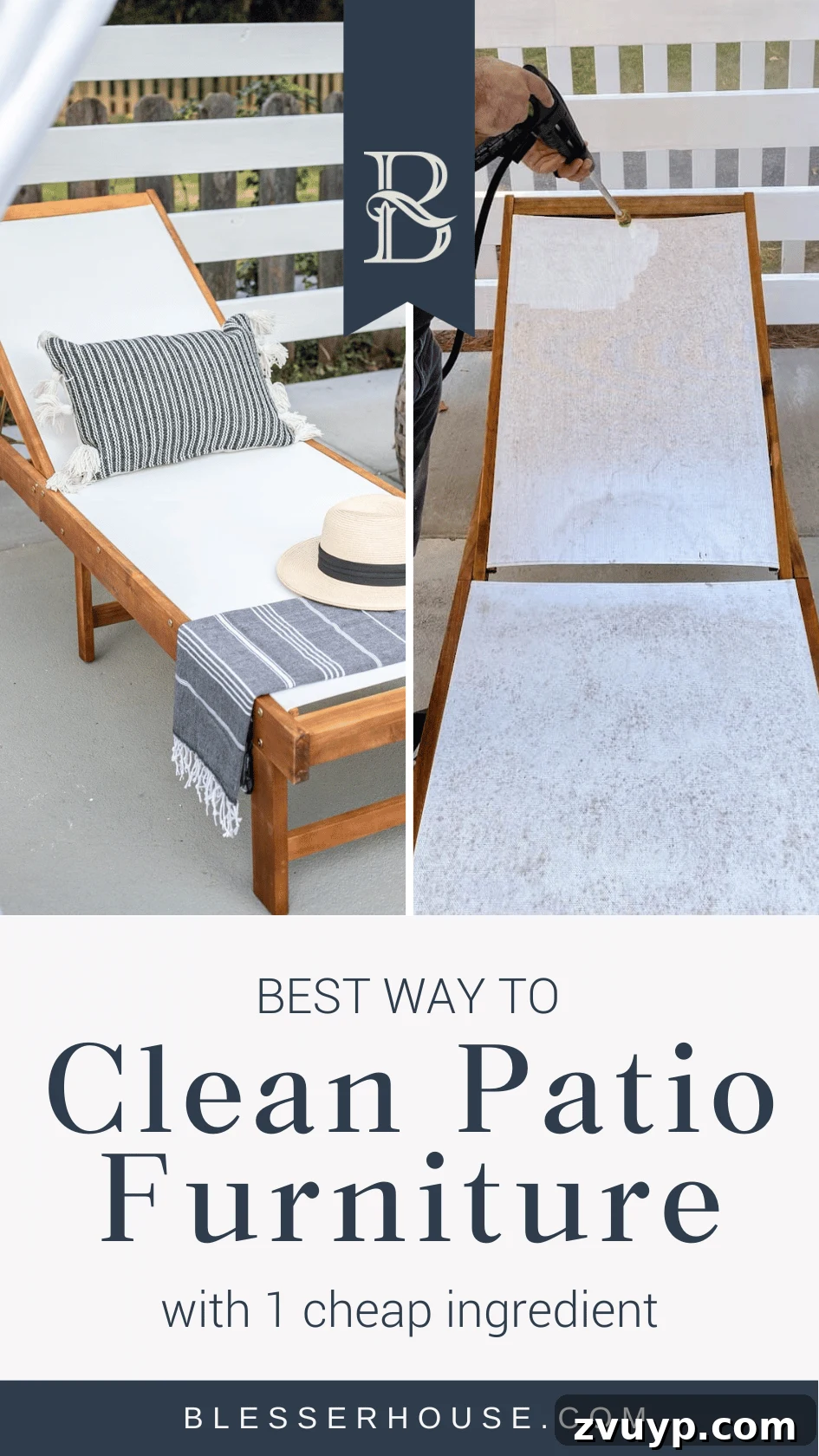 Revive Your Outdoor Oasis: Expert Cleaning for Cushions and Furniture 2 Clean outdoor cushions and patio furniture using white vinegar and a pressure washer for effective mildew and mold removal