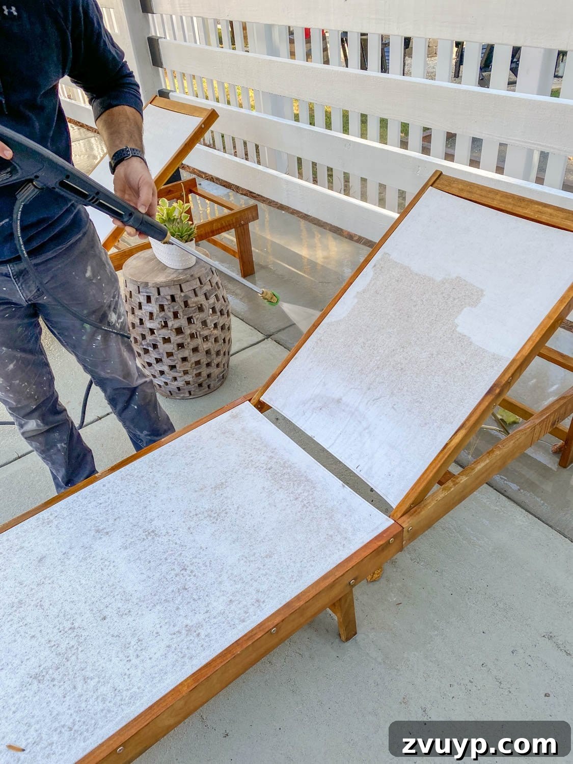 Revive Your Outdoor Oasis: Expert Cleaning for Cushions and Furniture 8 The best electric power washer for cleaning patio furniture and outdoor cushions.