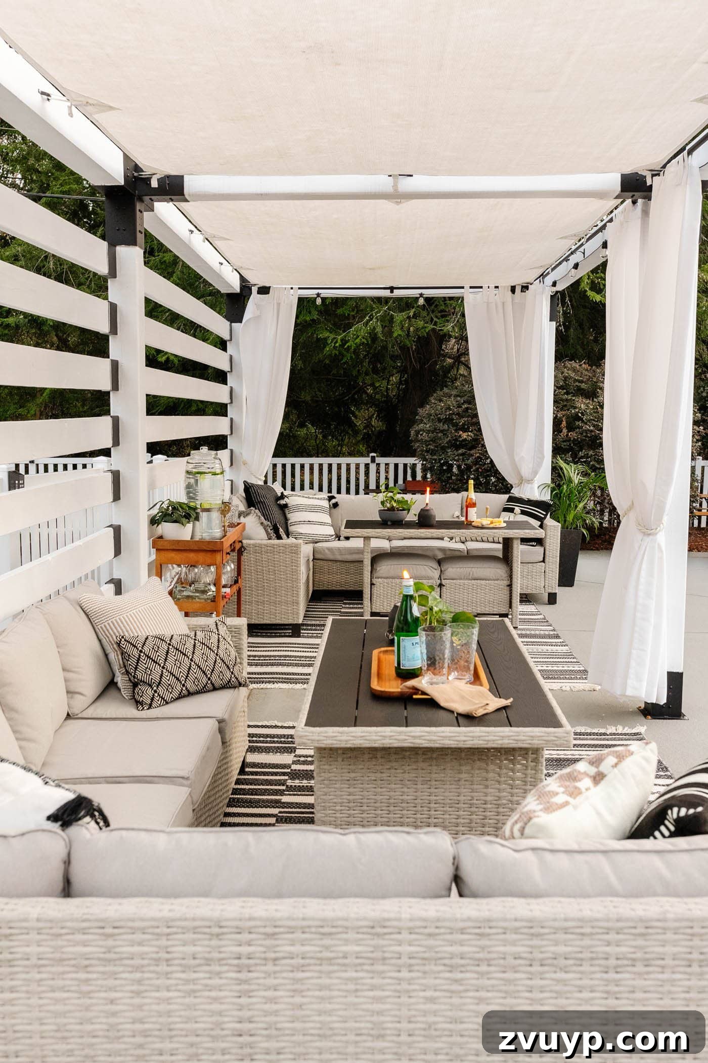 Top Better Homes and Gardens Patio Furniture for Backyards 5 Walmart patio furniture in a DIY pool cabana