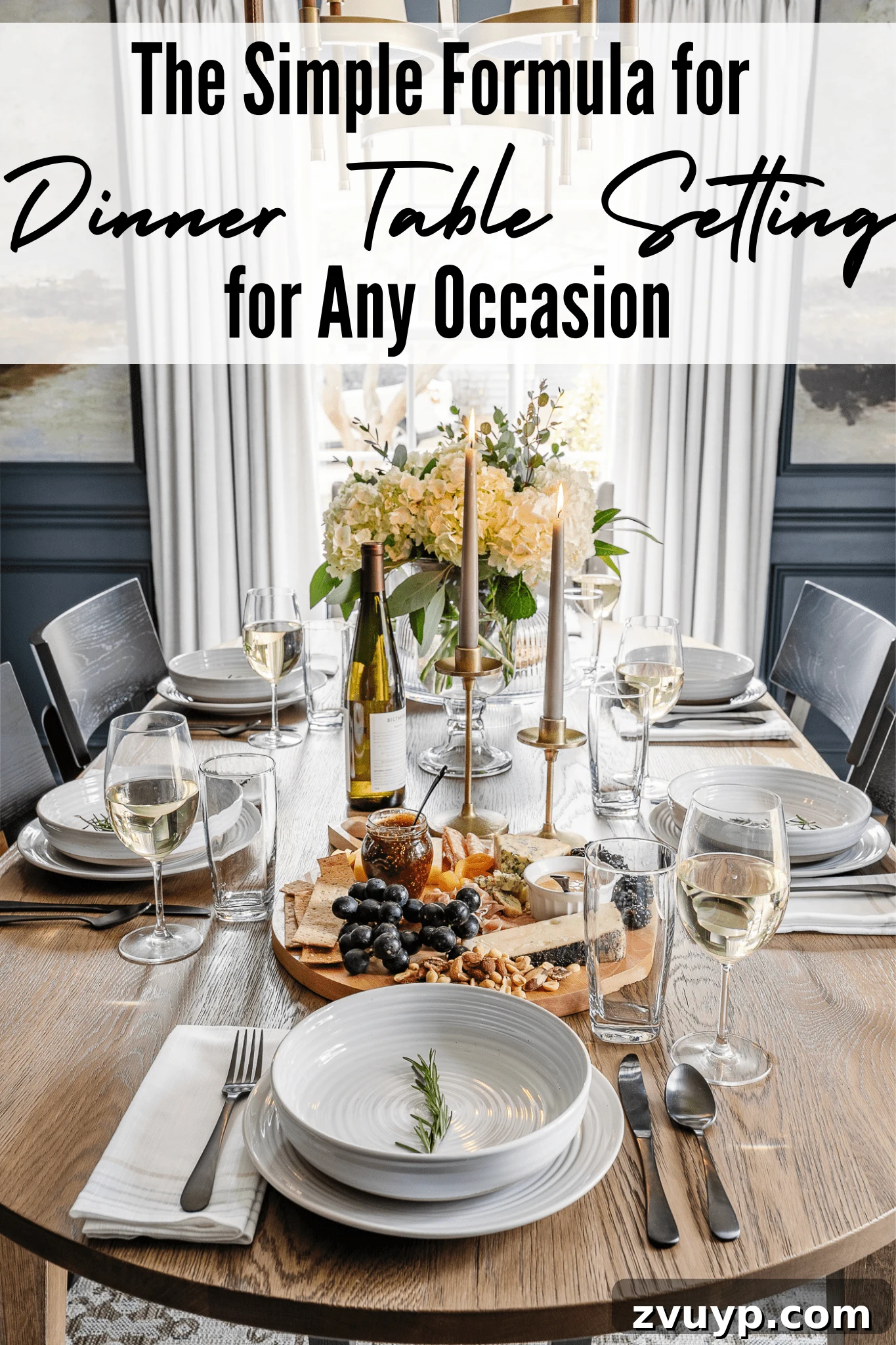Your Go-To Guide for Flawless Table Settings, Every Time 20 A quick guide to create a simple dinner table setting for any occasion or holiday using inexpensive dinner table decor from Walmart. Discover tricks to make your table look upscale and elegant on a budget.