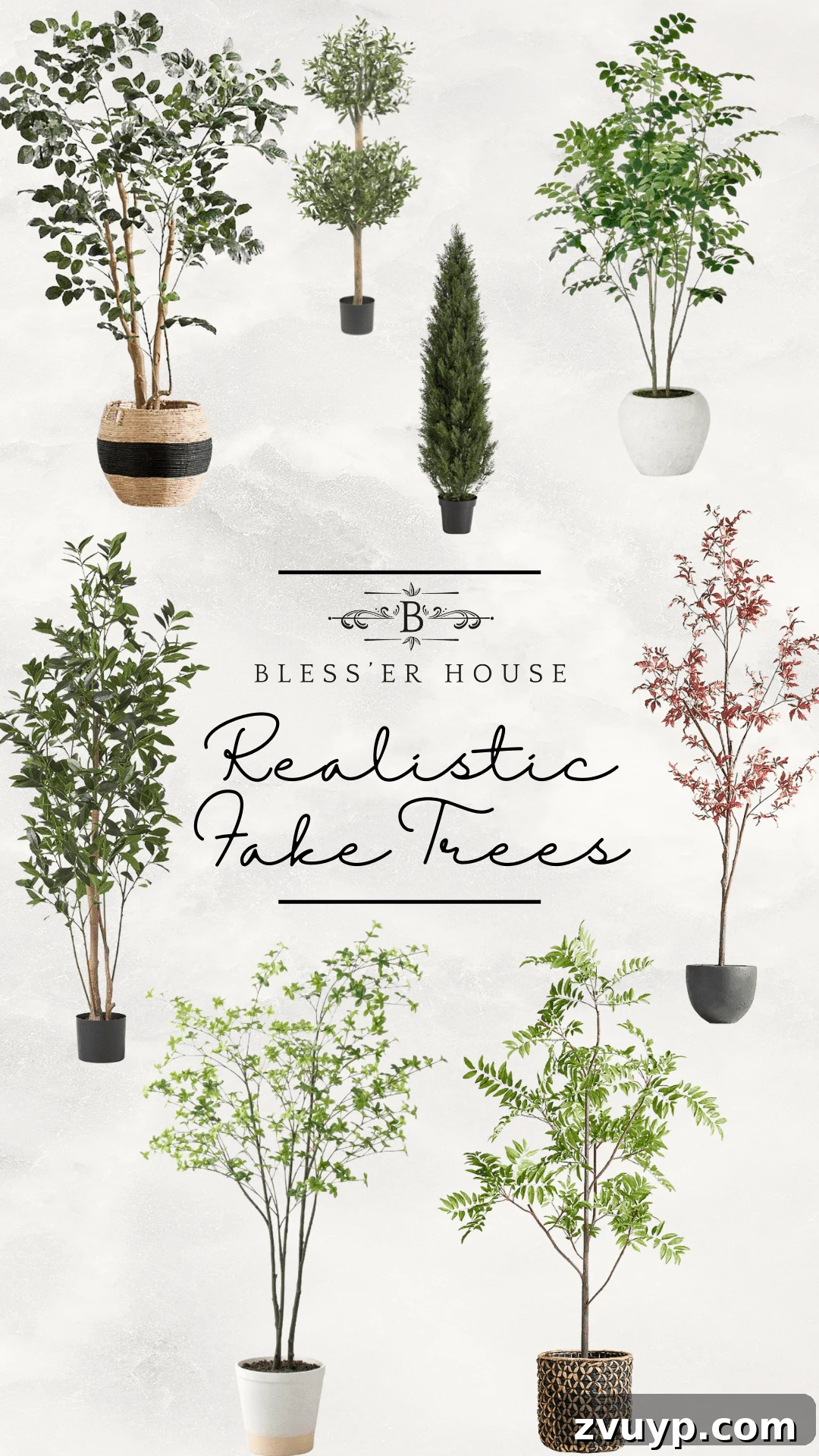 Realistic Fake Trees for All Budgets