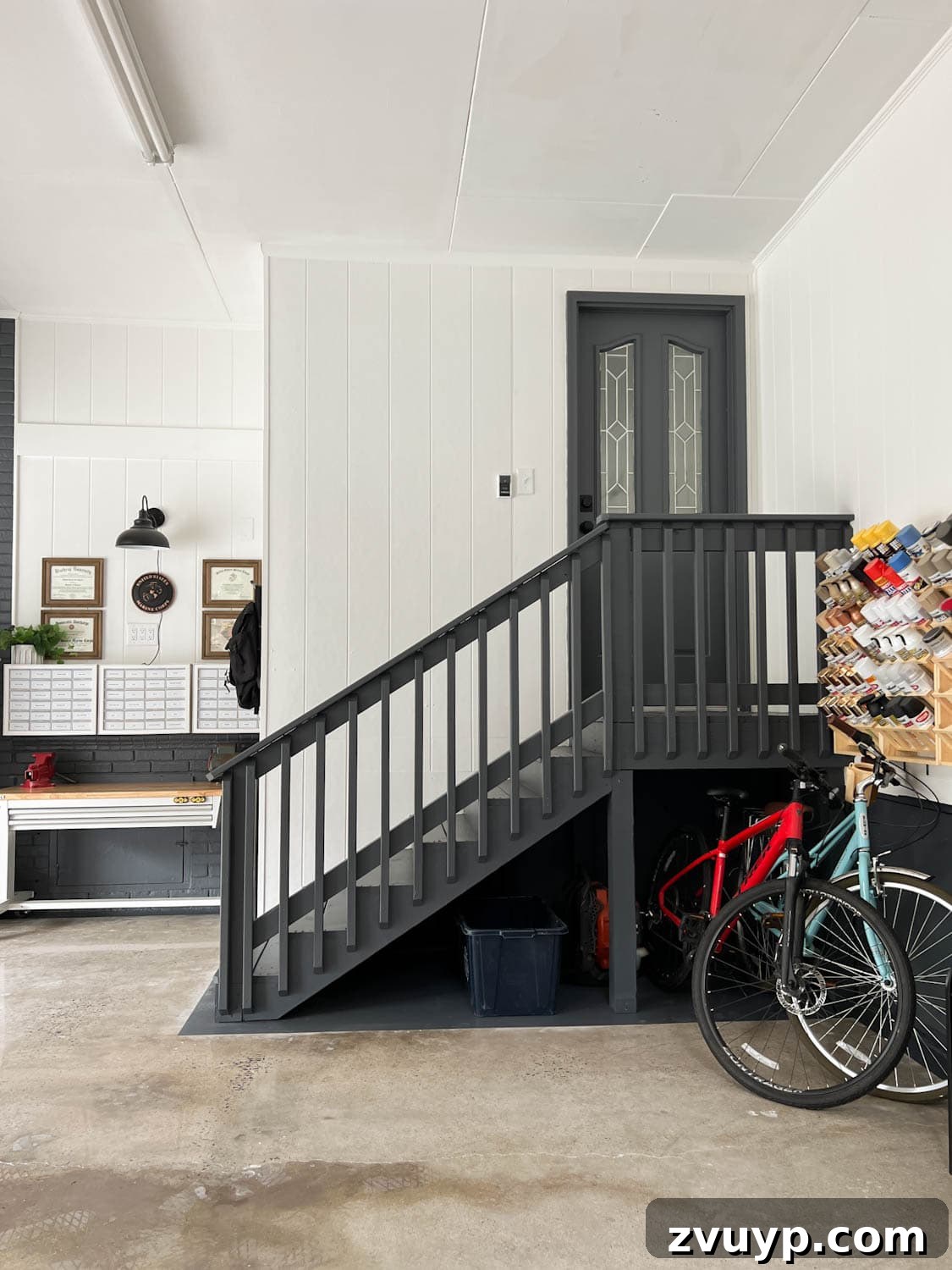 Reclaim Your Garage Space with Smart Storage 25 garage bike storage, paint storage, and workbench