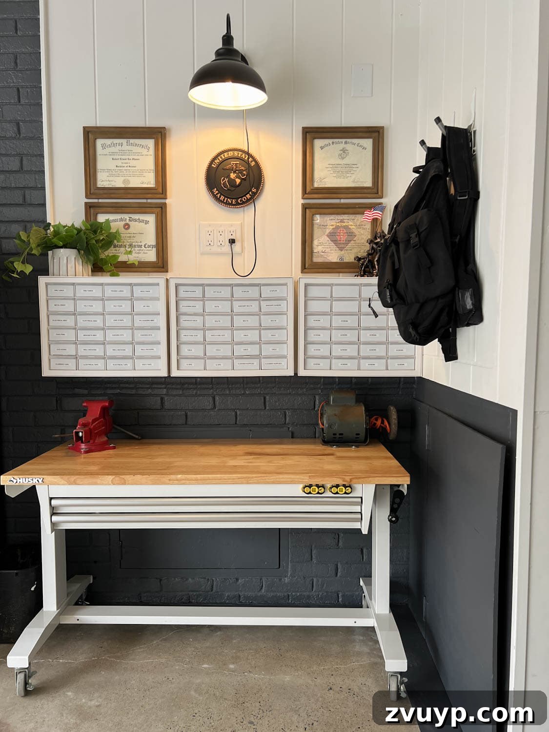 Reclaim Your Garage Space with Smart Storage 29 garage makeover workshop / man cave