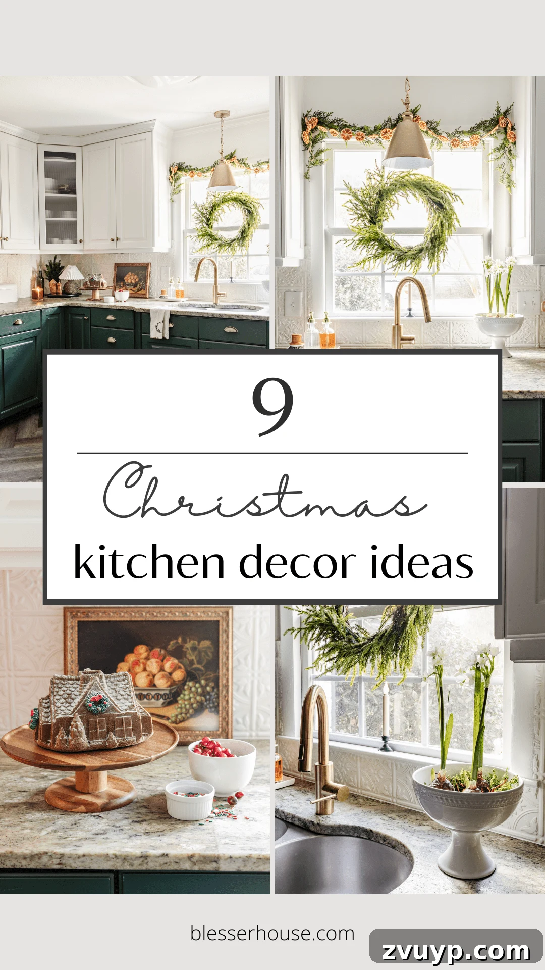9 Quick Christmas Kitchen Transformations 2 christmas kitchen decor ideas, festive kitchen design
