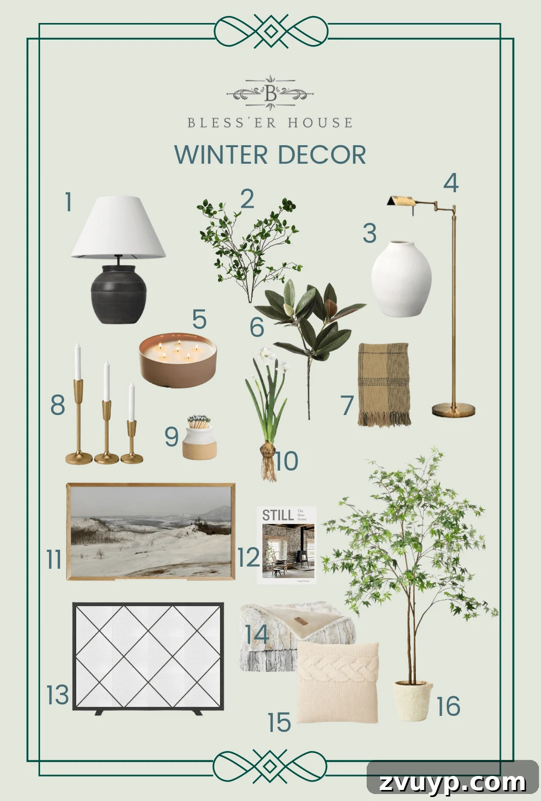 Warm Up Your Home 16 Cozy January Decor Essentials 3 list of January decor favorites
