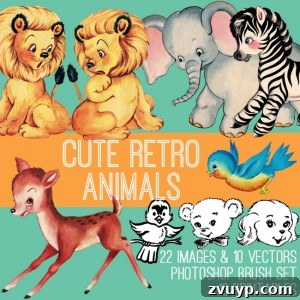 Unleash Creativity with TGF Premium Intricate Frames 8 Retro Animals Kit