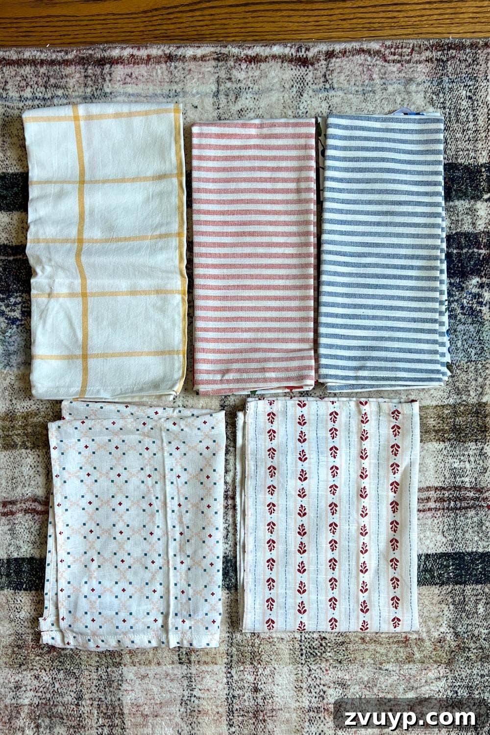 Skip the Stripper: Wood Furniture Makeover for Your Desk Chair 10 kitchen towels to use as seat upholstery