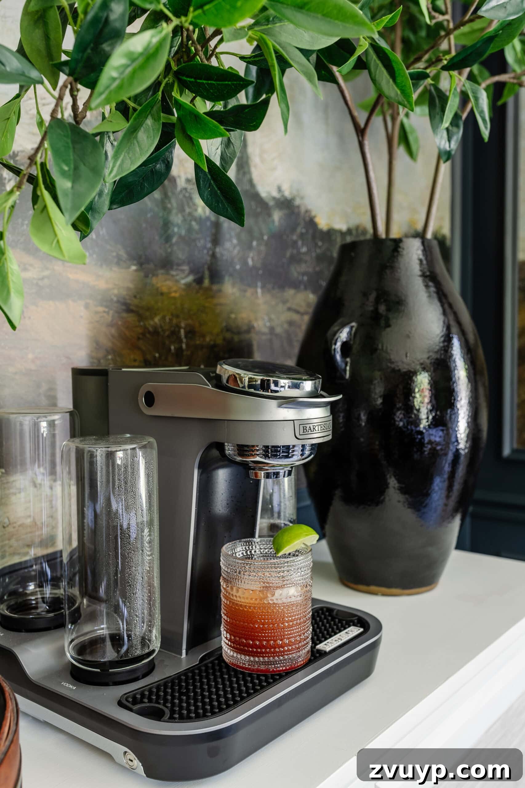Bartesian Cocktail Maker Review: Is It Worth It? 3 rum breeze cocktail made at home with the Bartesian machine