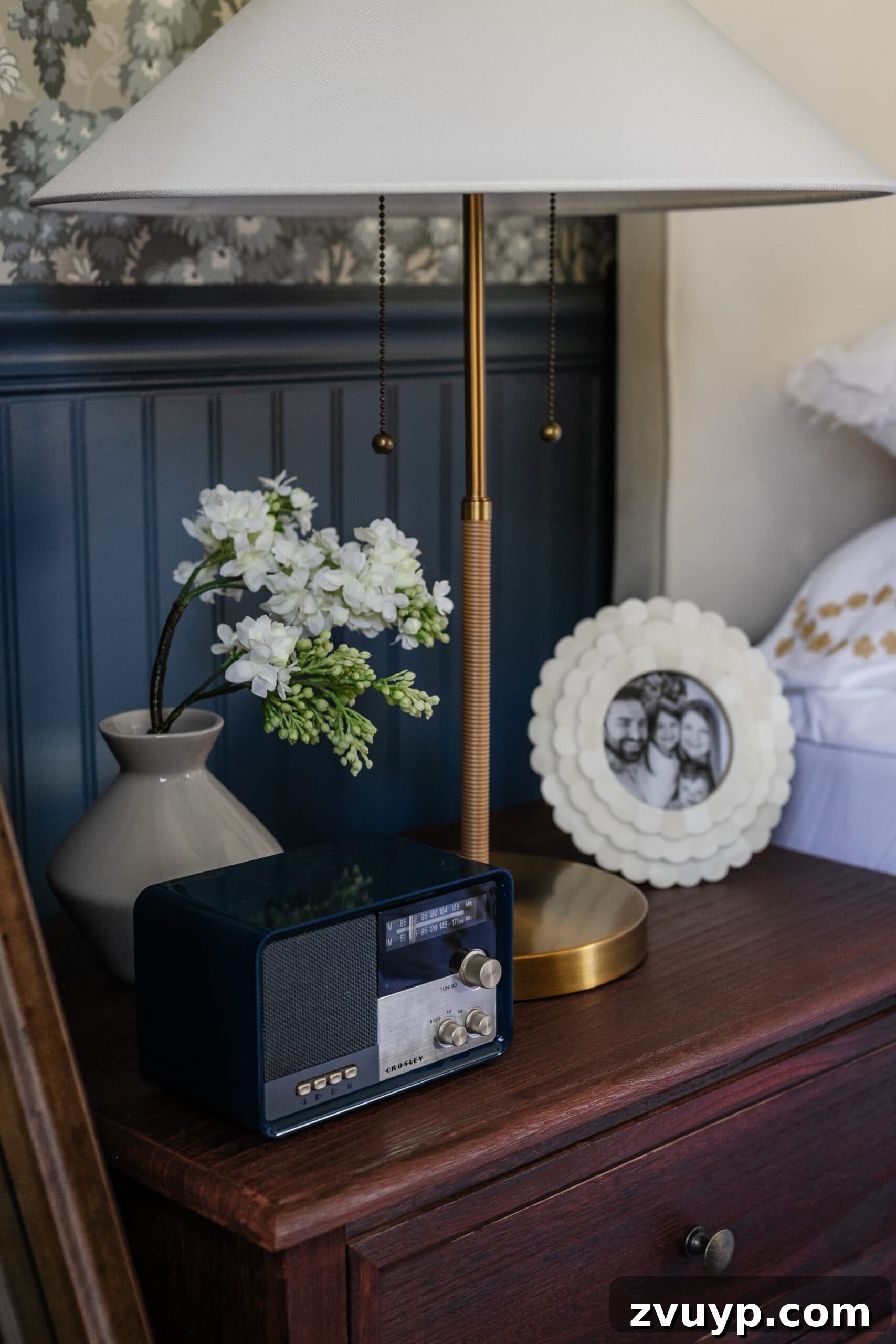 24 Clever Organization and Design Tips for Kids Spaces 16 bluetooth wireless speaker radio on a preteen girls nightstand