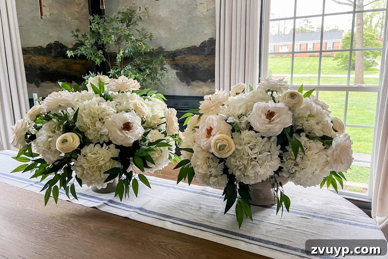 Effortless Charm DIY Faux Flower Creations 2 artificial floral DIY altar flower arrangements and centerpieces
