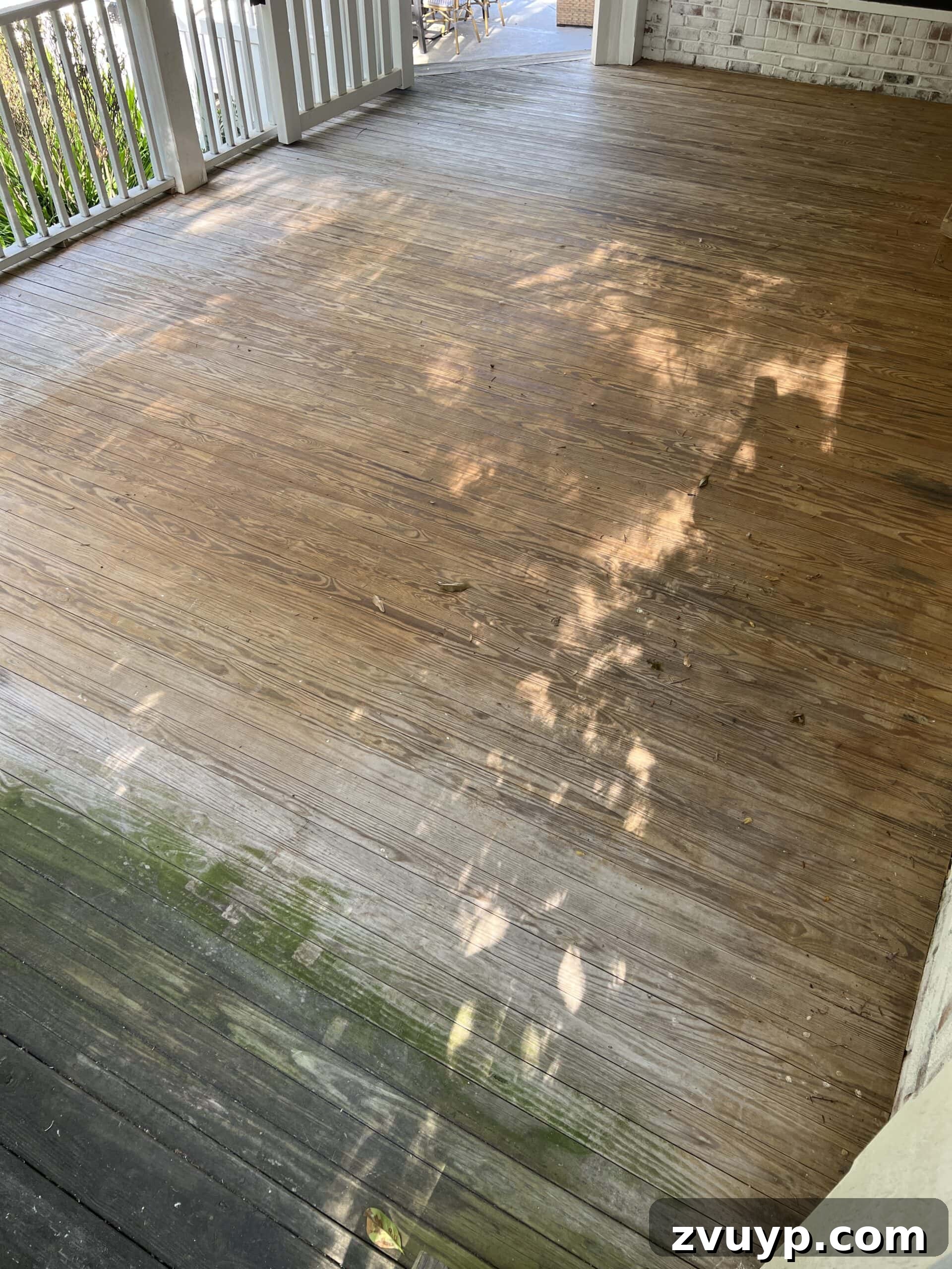 Selecting the Perfect Deck Stain for a Neutral Driftwood Finish 13 deck before refinishing wood