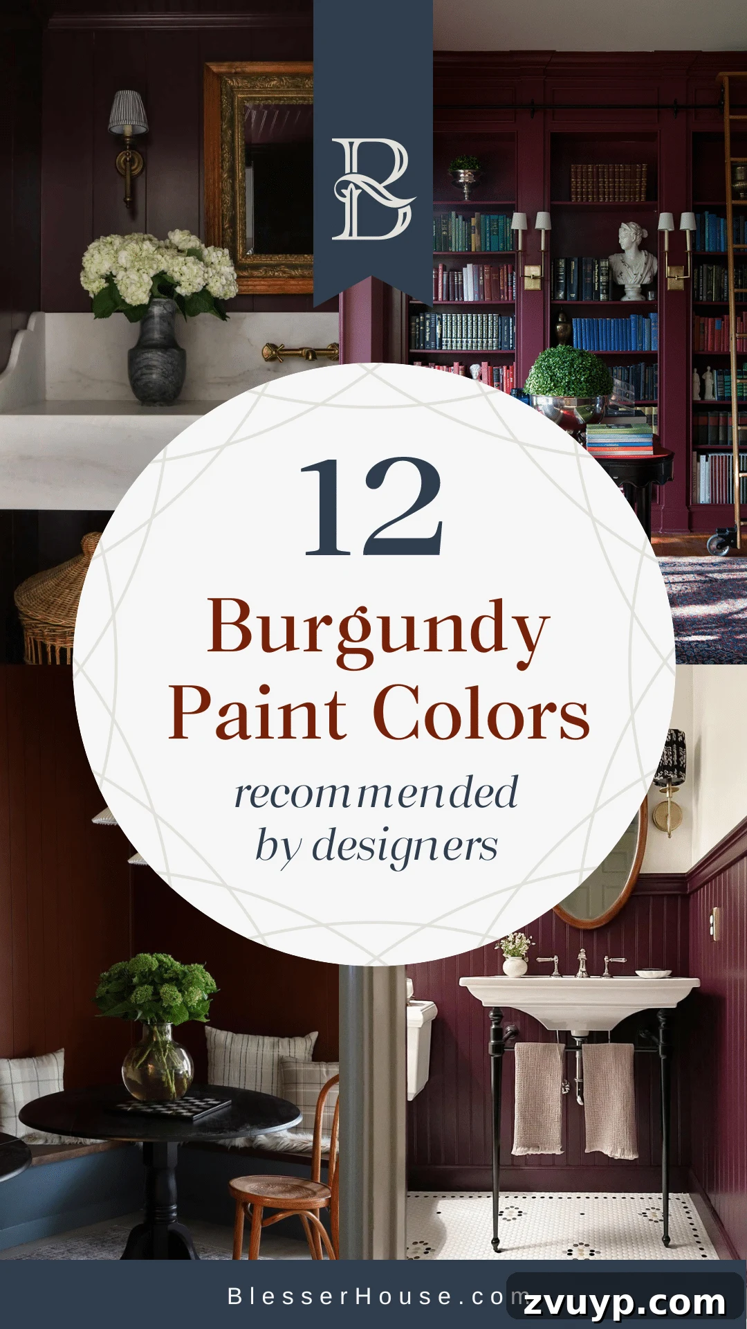 12 Must-Have Burgundy Paint Hues Endorsed by Design Experts 3 burgundy paint colors