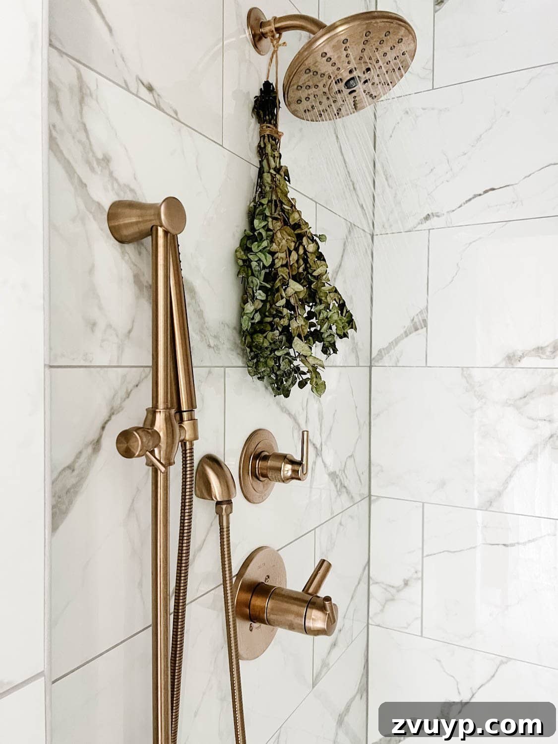 Small Bathroom Illusions: Design Tips for a Spacious Feel 20 Modern spa bathroom with large format wall tiles
