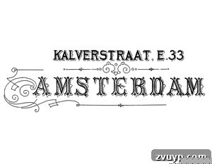 Vintage European Paper Treasures 5 Amsterdam Transfer