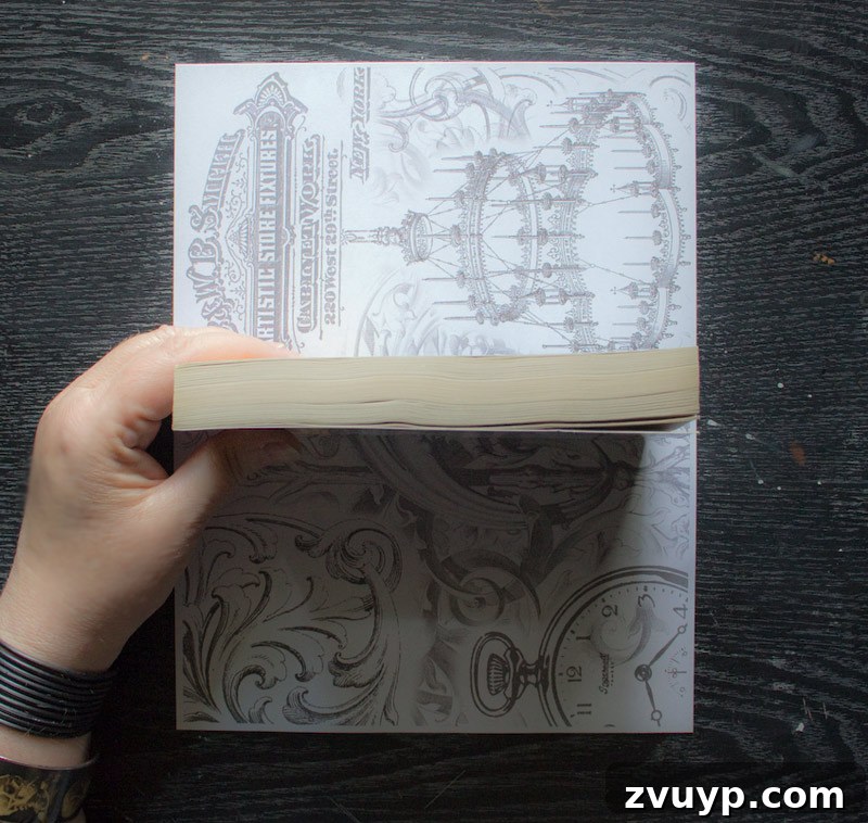 Adding copper to book - Centering book on printable paper