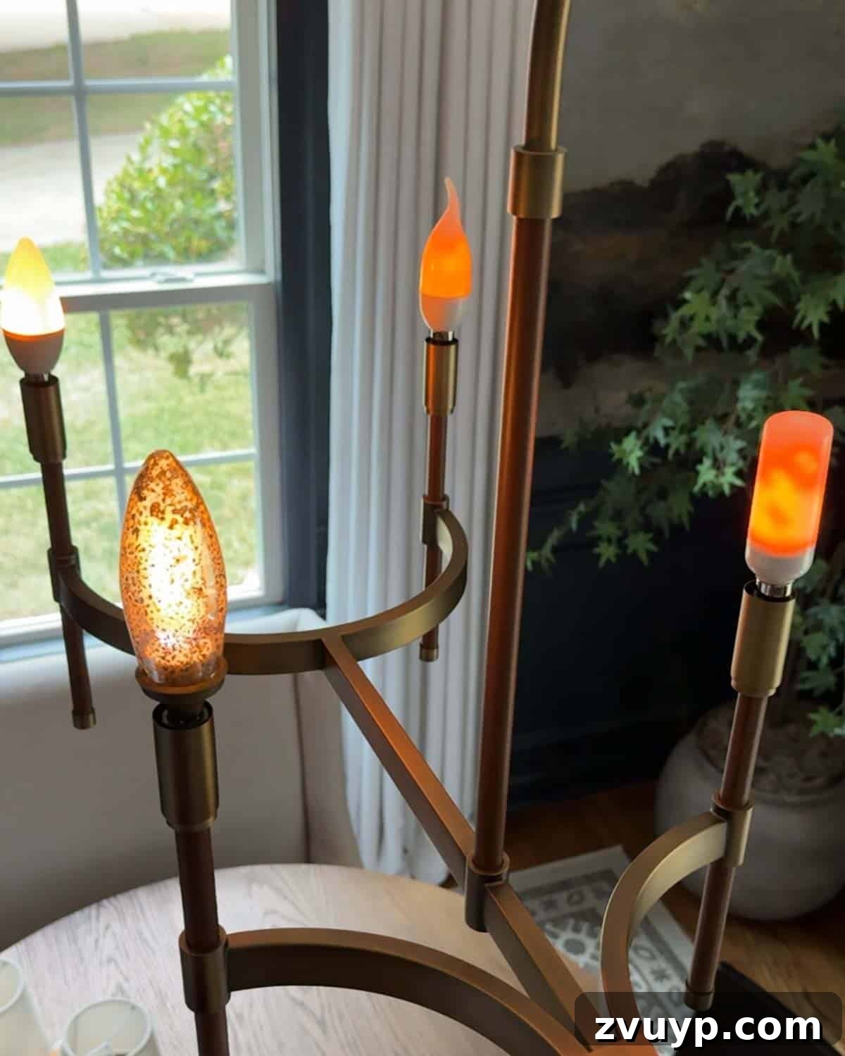 The Ultimate Flame Bulbs for a Vintage Gas Lamp Vibe 5 flame light bulbs tested in a chandelier