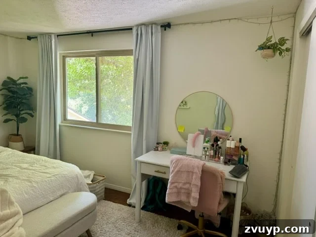 From Plain to Polished The Mood Board Way 5 plain teen girl bedroom before
