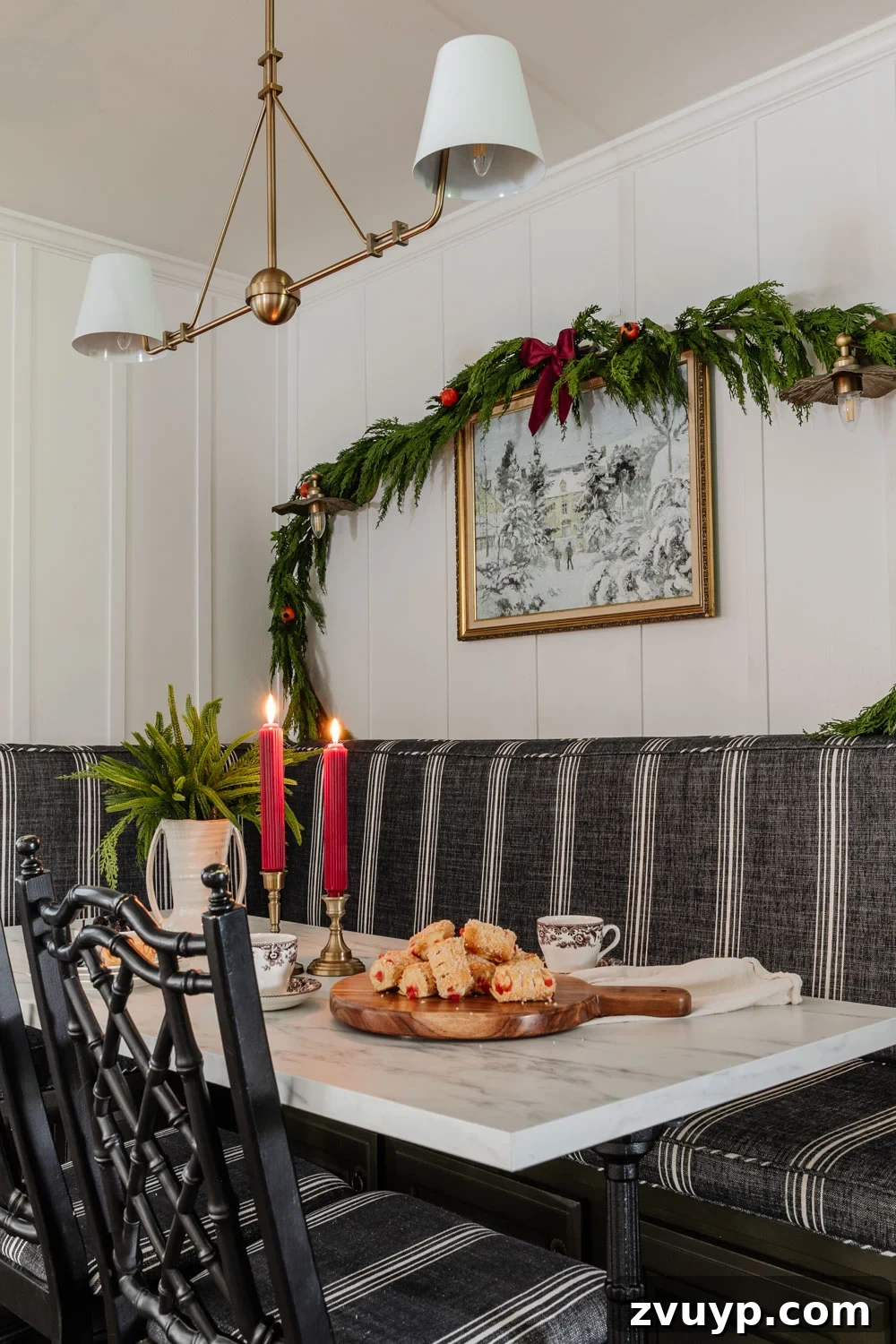 Beyond Believable: Crafting and Perfecting Your Faux Garland 11 dining table Christmas decor