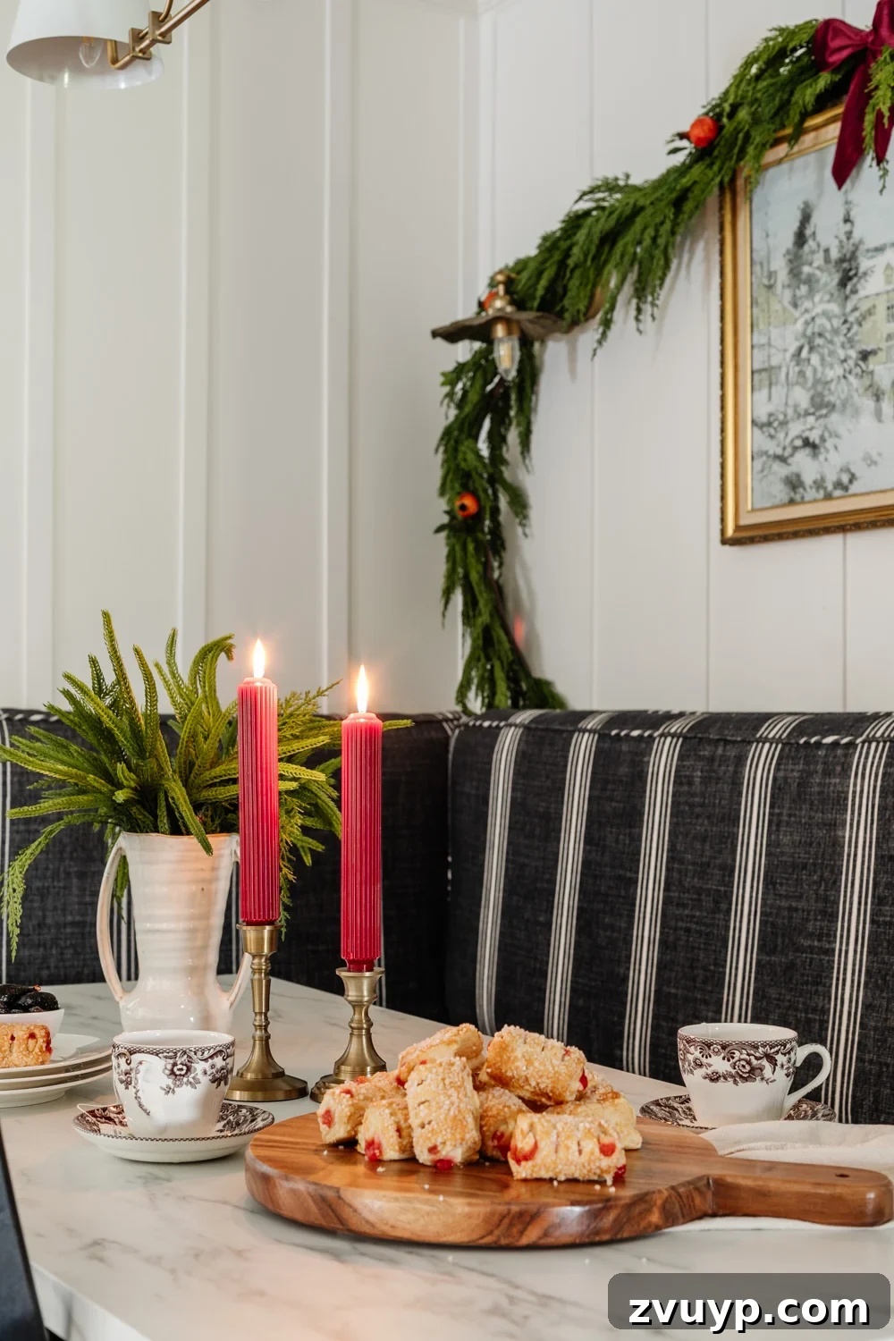 Beyond Believable: Crafting and Perfecting Your Faux Garland 12 dining table Christmas decor