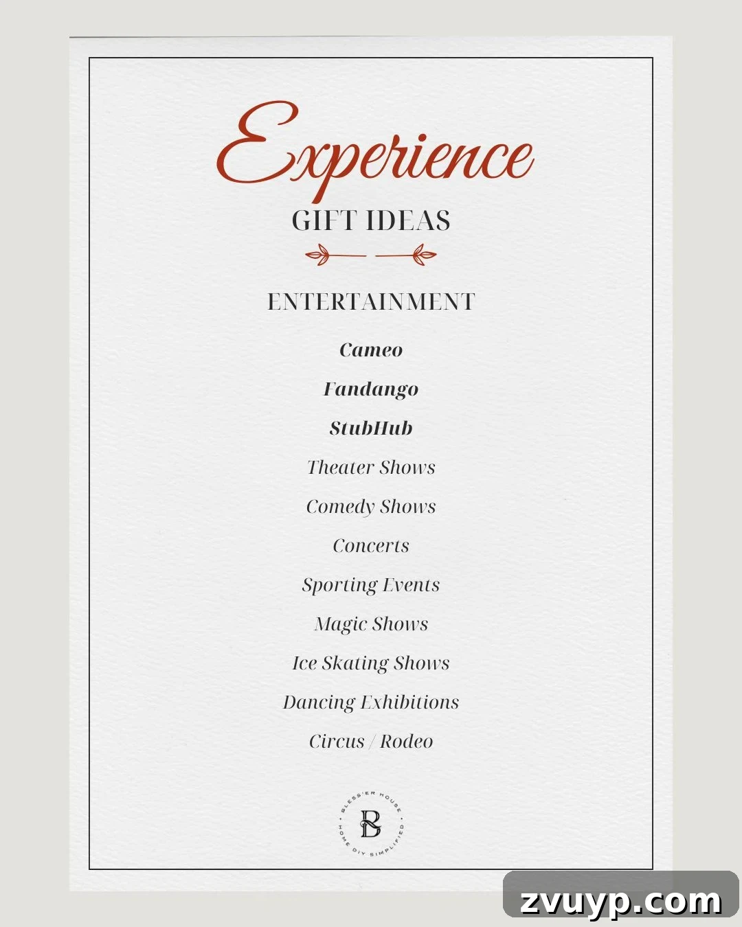 The Ultimate Collection of Unforgettable Experience Gifts for Everyone 10 experience gift ideas - entertainment