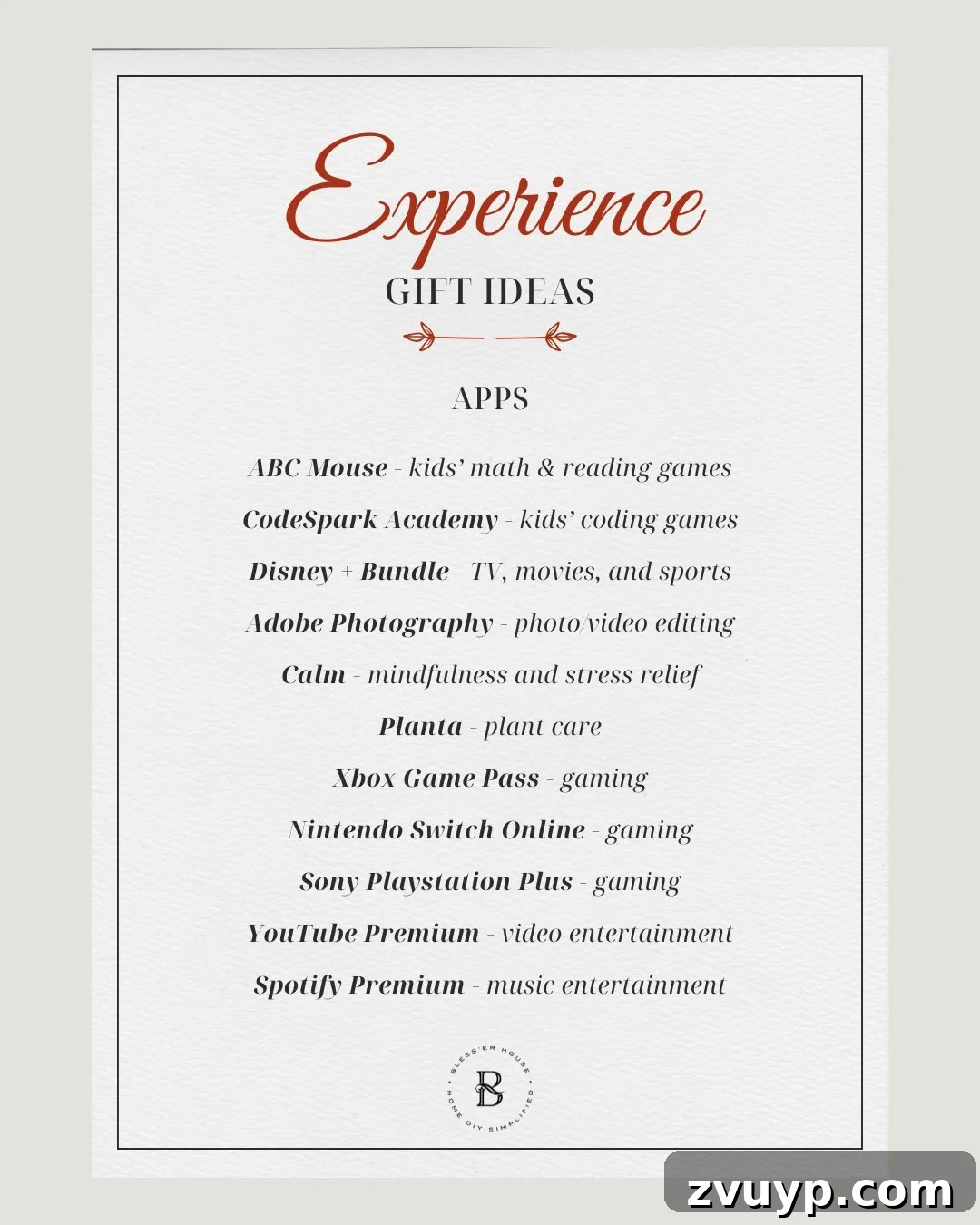 The Ultimate Collection of Unforgettable Experience Gifts for Everyone 12 experience gift ideas - apps