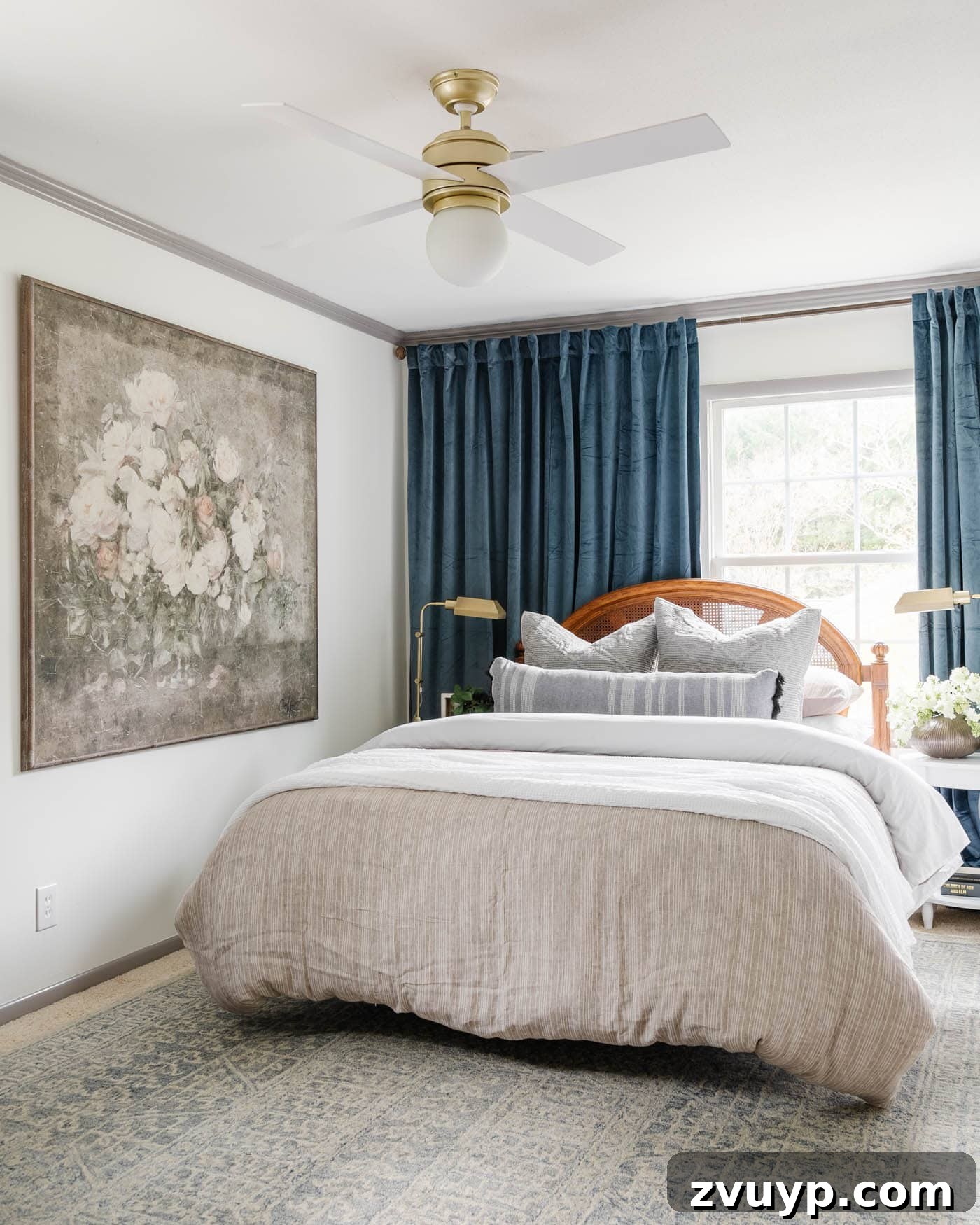 Why Provincial Stained Floors Remain Our Top Choice 6 rug over carpet in bedroom