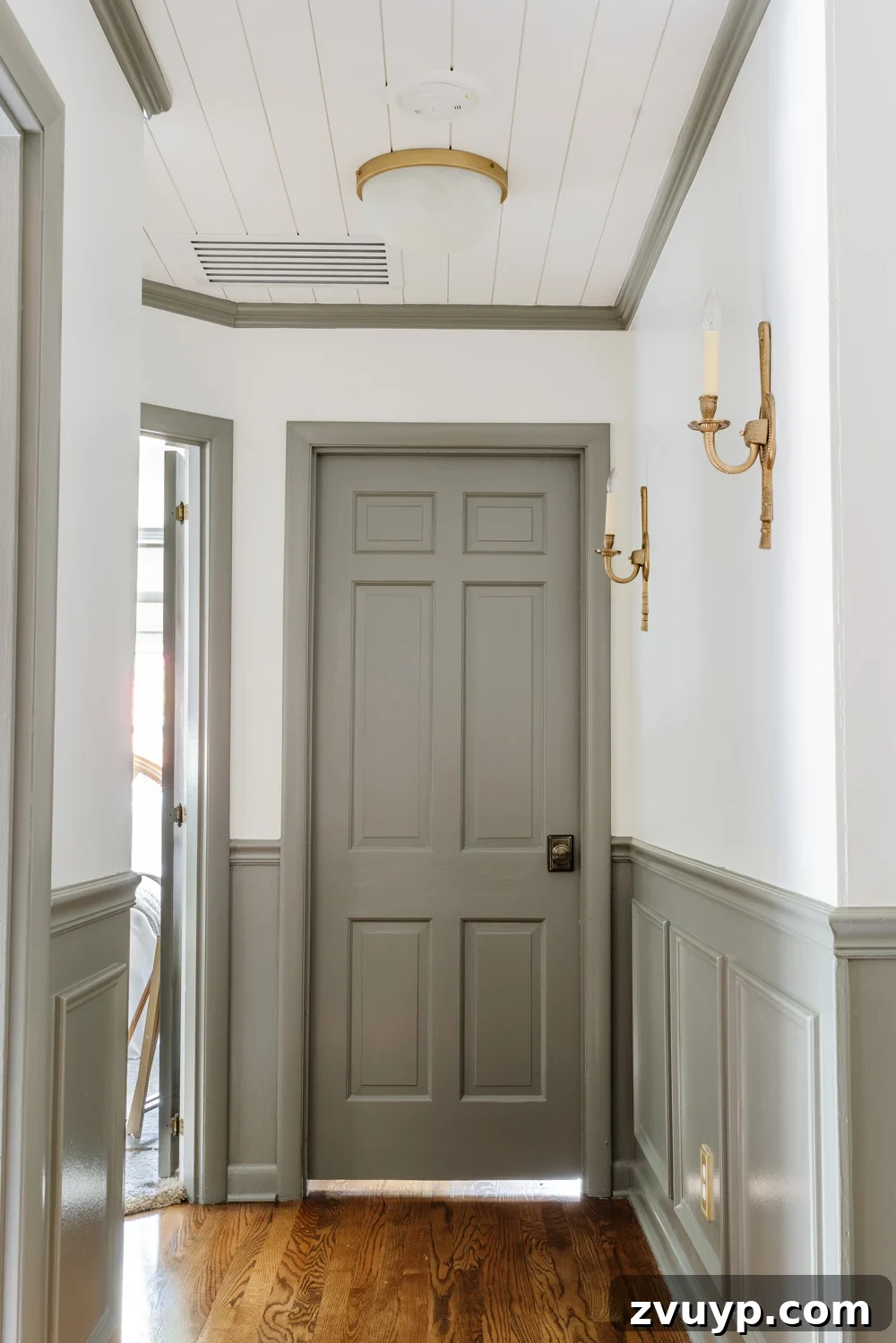how to fix a sticking door from paint