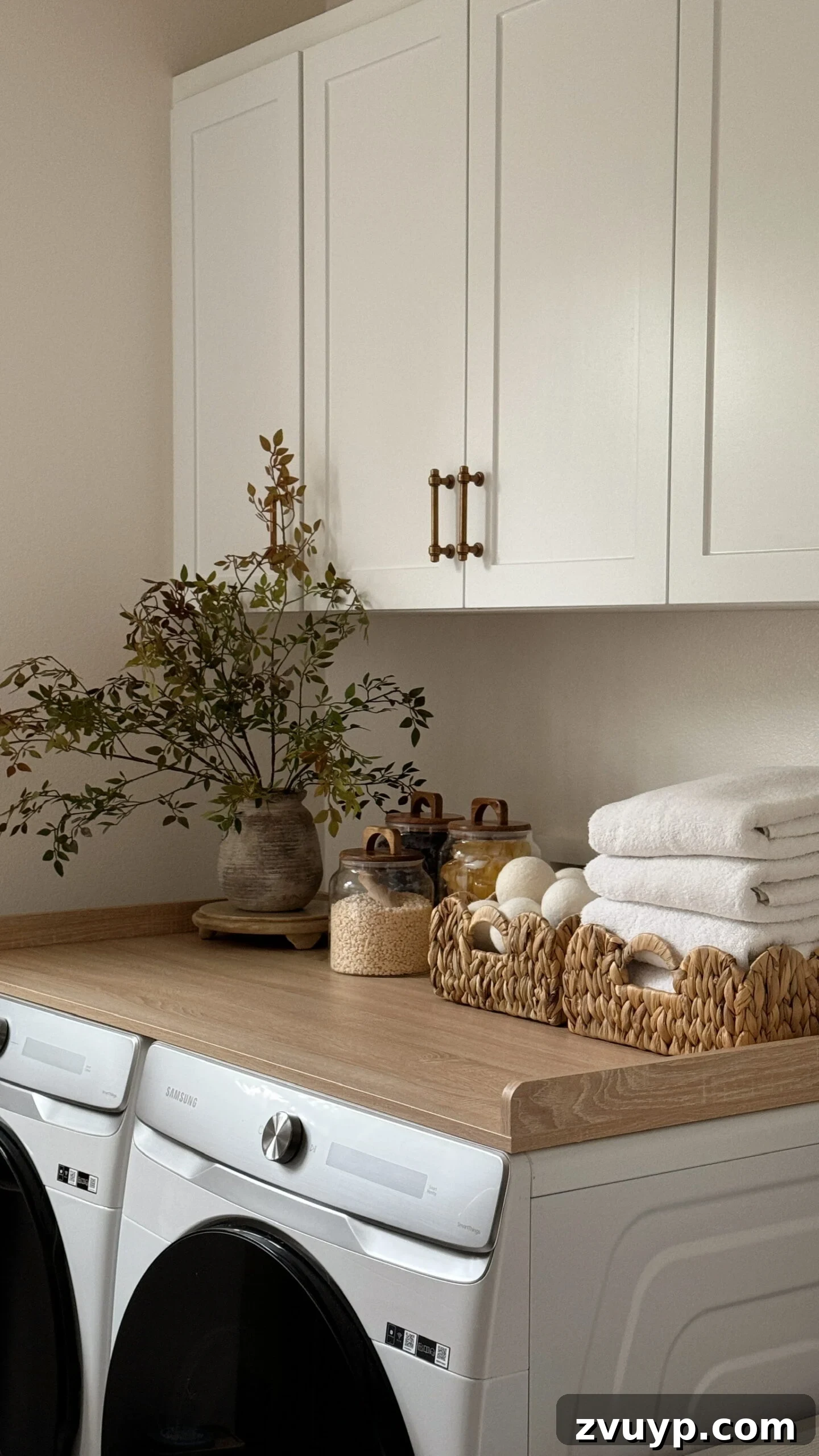 The Clever Laundry Room: Space-Saving Secrets Revealed 15 storage for wool dryer balls