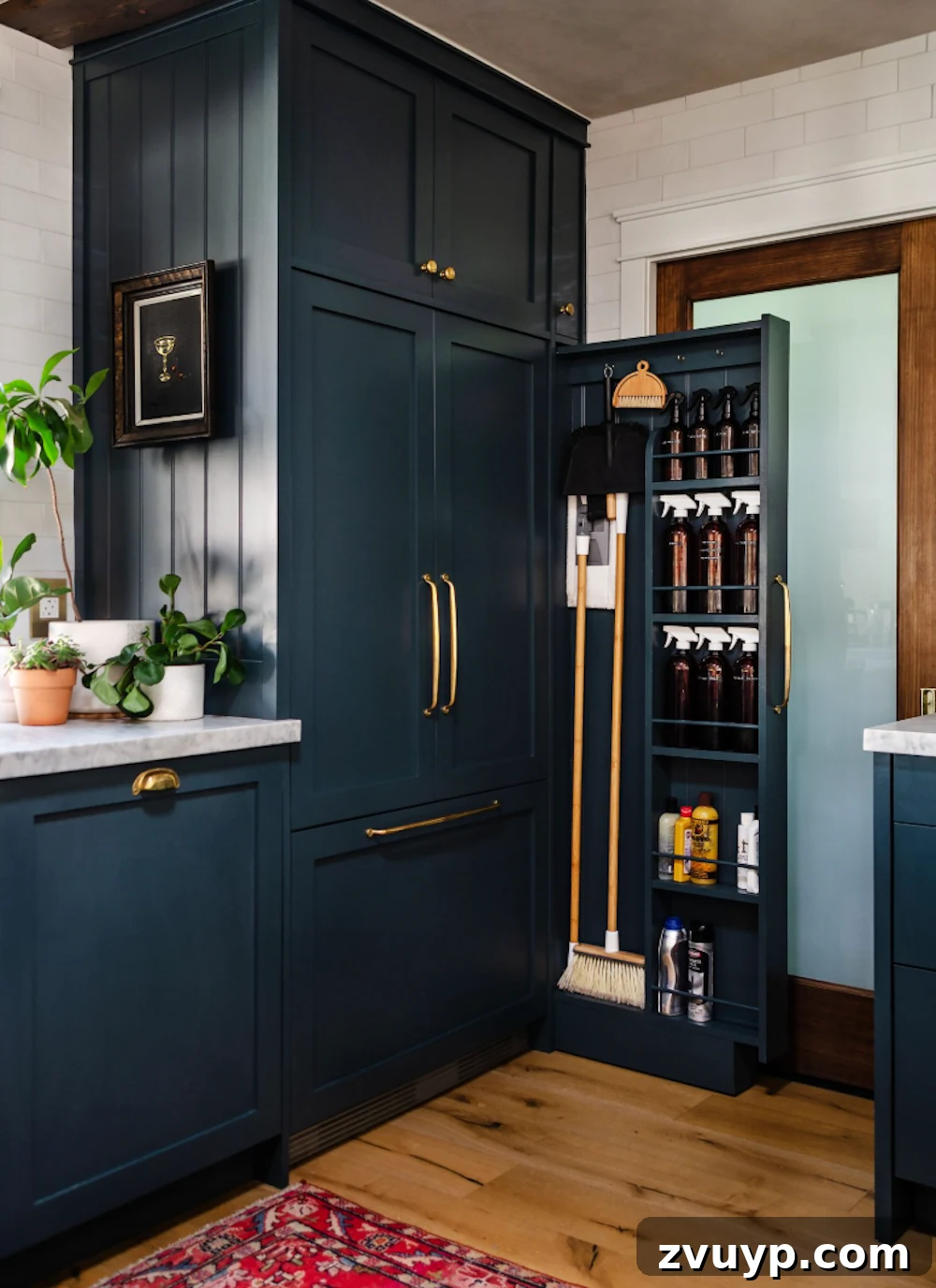 The Clever Laundry Room: Space-Saving Secrets Revealed 18 laundry room broom closet