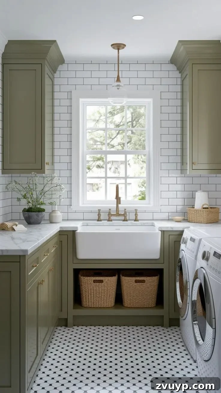 The Clever Laundry Room: Space-Saving Secrets Revealed 3 laundry room deep utility sink