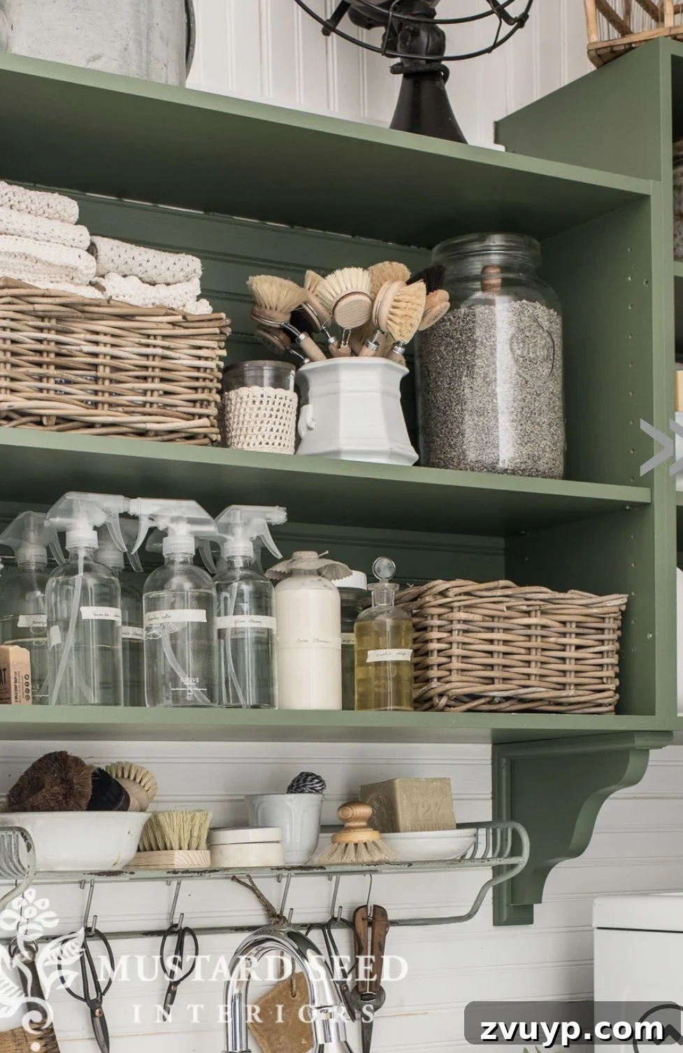 The Clever Laundry Room: Space-Saving Secrets Revealed 25 laundry room open shelves