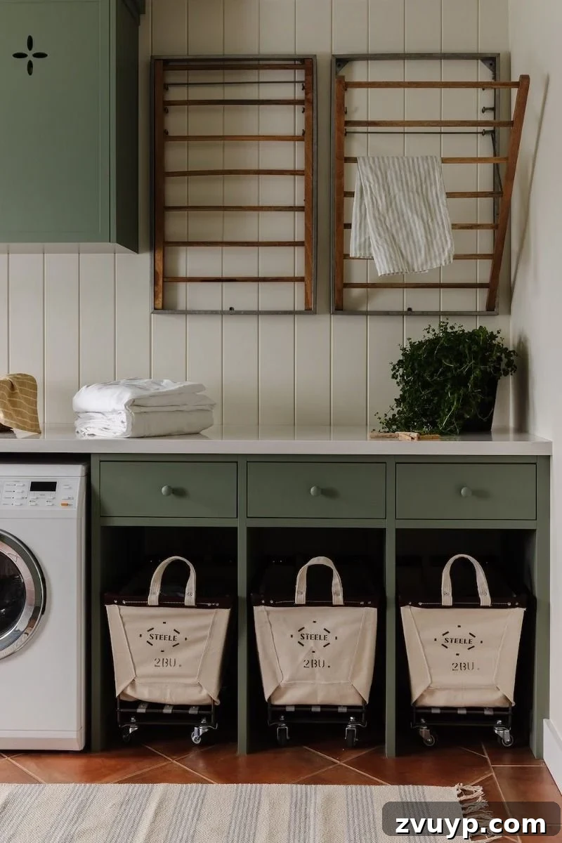 The Clever Laundry Room: Space-Saving Secrets Revealed 4 laundry room drying rack solutions