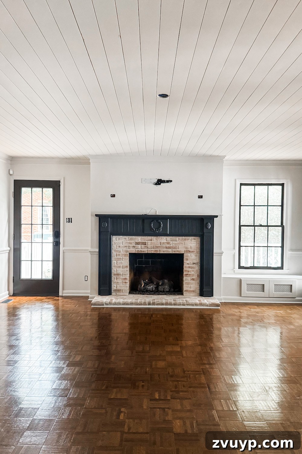 Transform Your Ceiling: Shiplap and Crown Molding Project 2 DIY shiplap ceiling transformation with crown molding