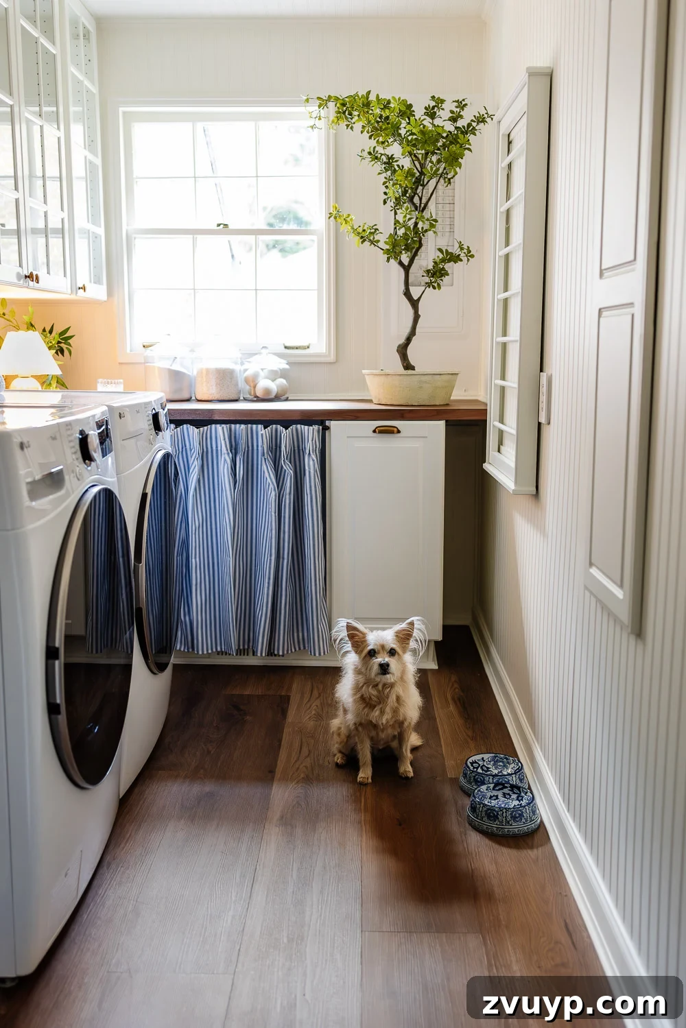 Narrow Laundry Room: Maximizing Every Inch 10 narrow laundry room layout with IKEA cabinets with vintage Nancy Meyers style