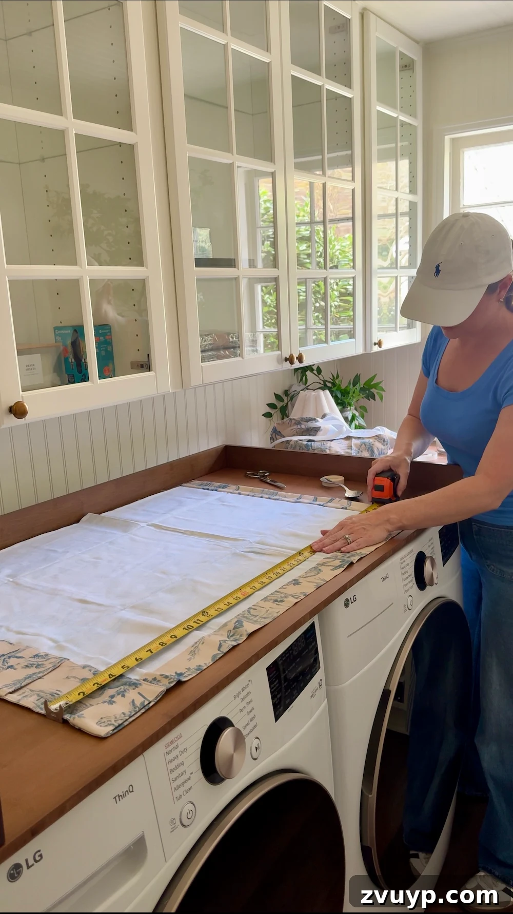 Chic No-Sew Fabric Doors: Clutter Control 11 No Sew DIY Fabric Cabinet Doors That Hide Clutter in Style
