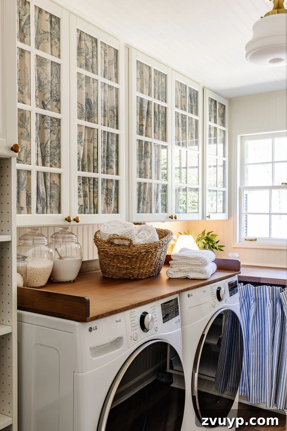 Chic No-Sew Fabric Doors: Clutter Control 18 No Sew DIY Fabric Cabinet Doors That Hide Clutter in Style