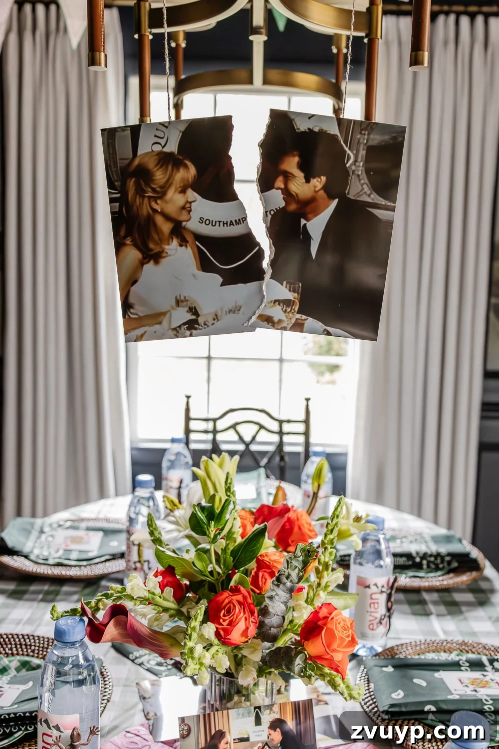 Parent Trap Birthday: Double the Fun, Half the Price 11 Parent Trap birthday party table setting