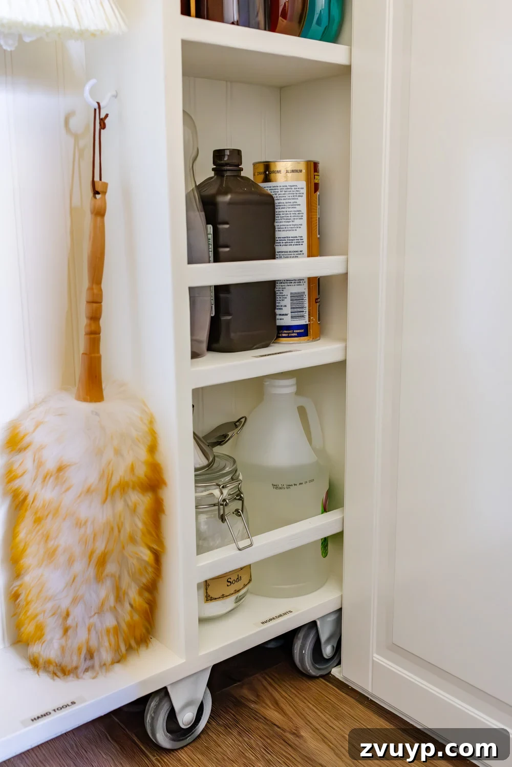 Crafting a Broom Cupboard That Disappears Into the Wall 15 hidden diy broom cupboard and cleaning supply storage in a laundry room