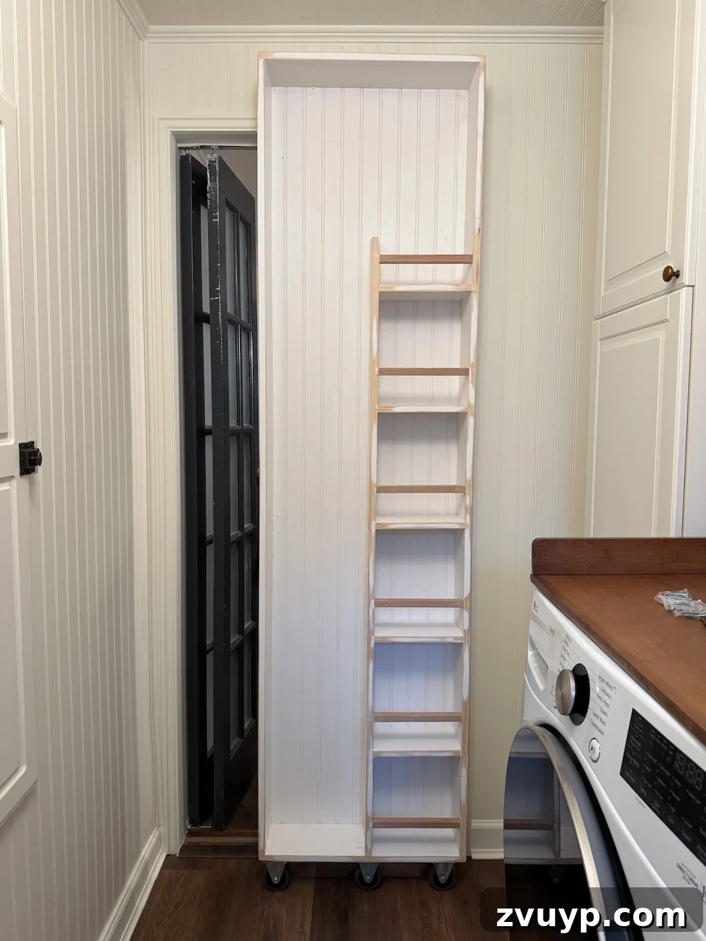 Crafting a Broom Cupboard That Disappears Into the Wall 9 hidden broom cupboard diy