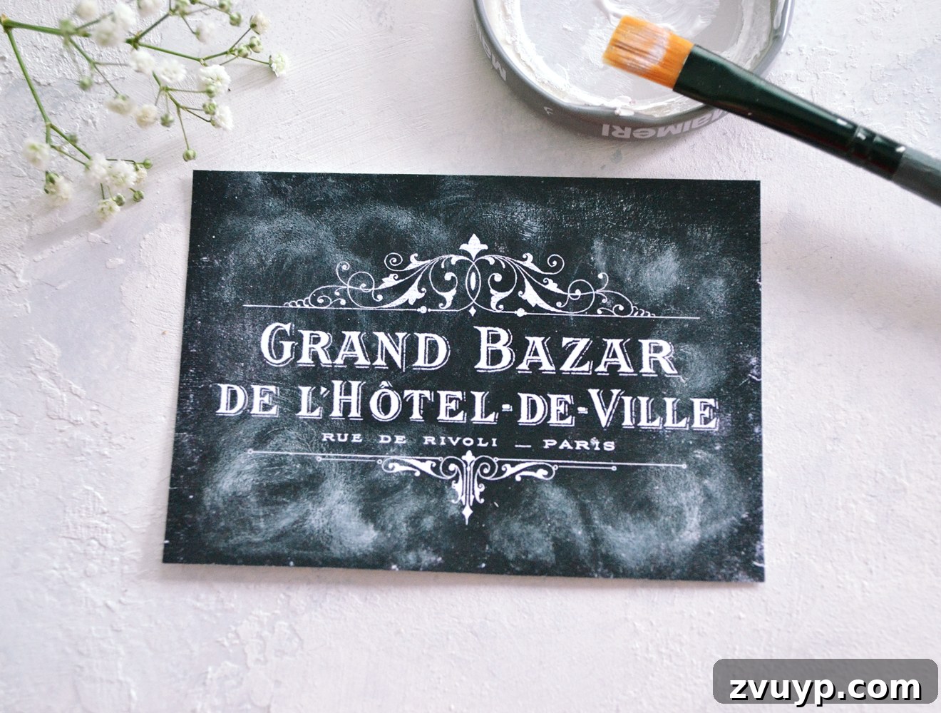 Chic French Printable Chalkboard Labels Free 13 Creating chalk accents with circular dry brush motions on labels