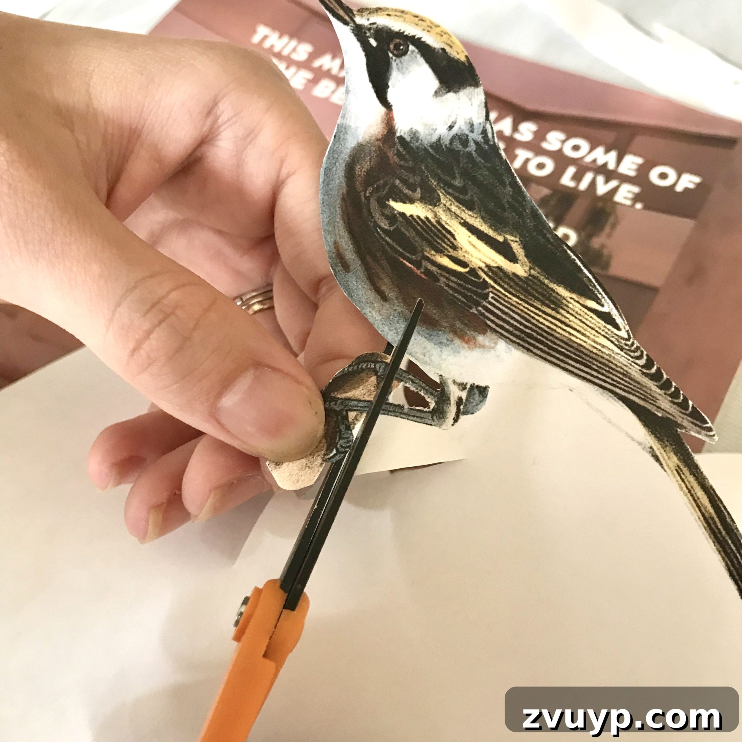 The Ultimate Guide to Decoupage Glue 11 Fussy Cut Image for Decoupage example