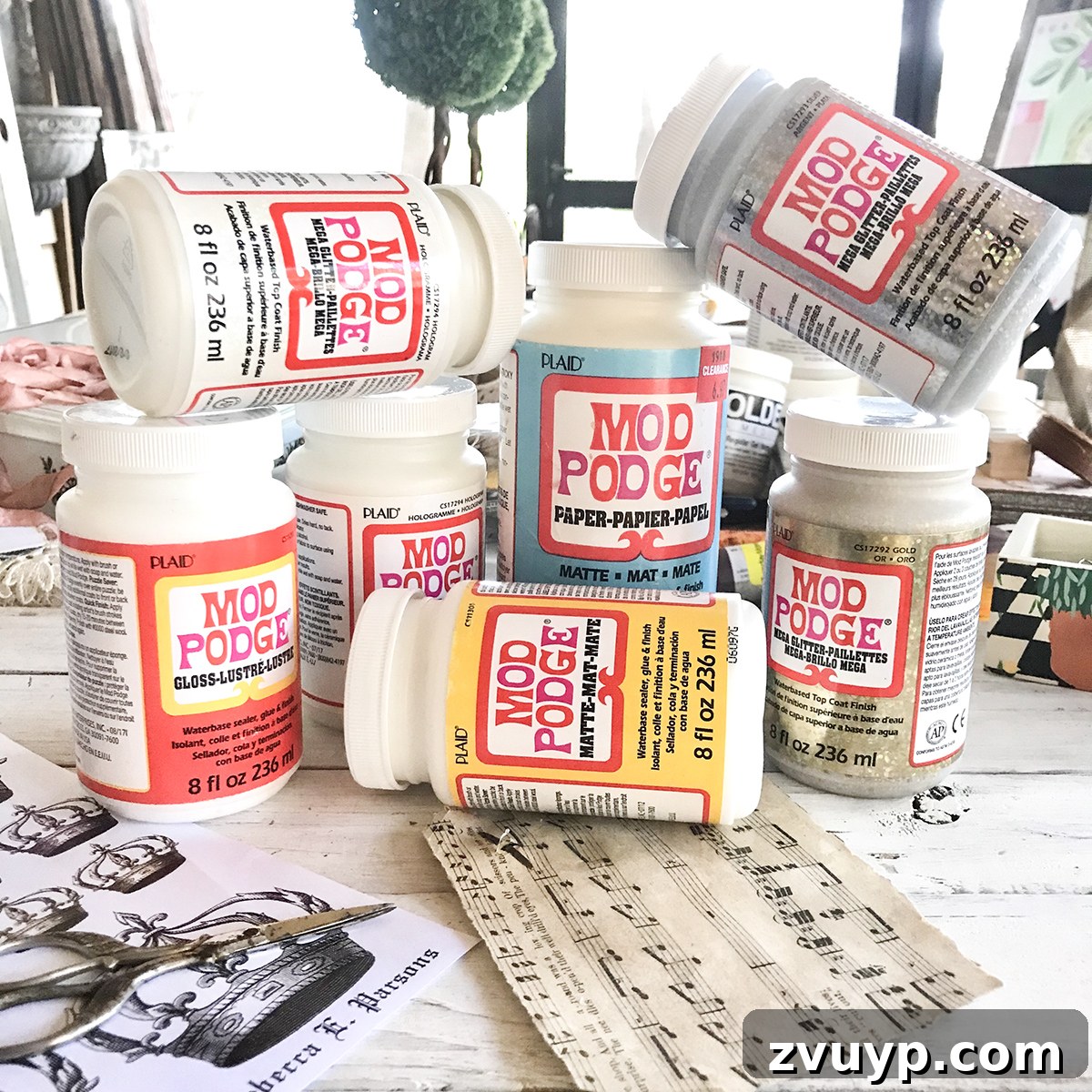 The Ultimate Guide to Decoupage Glue 5 Varieties of Mod Podge