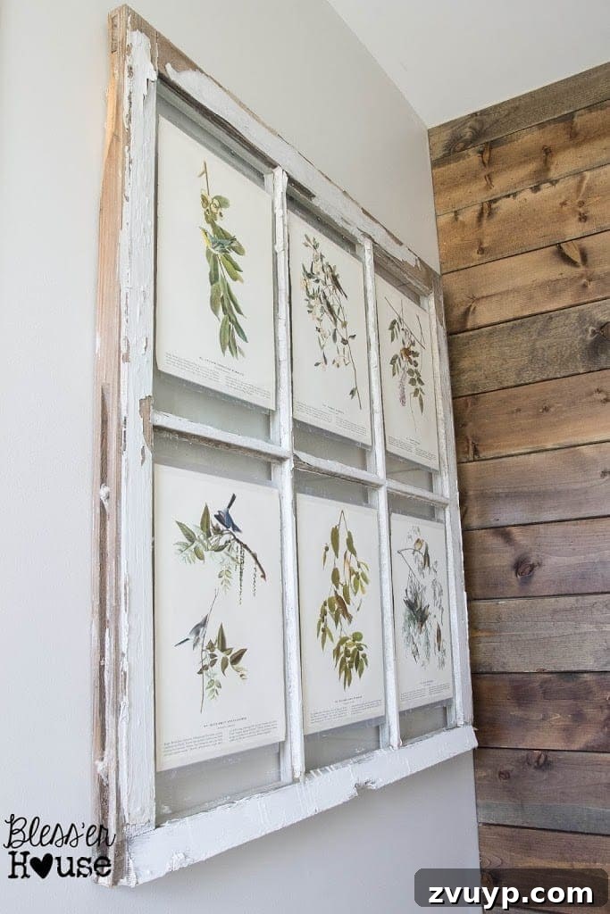 Decorative Candle Arrangement in Rustic Bathroom
